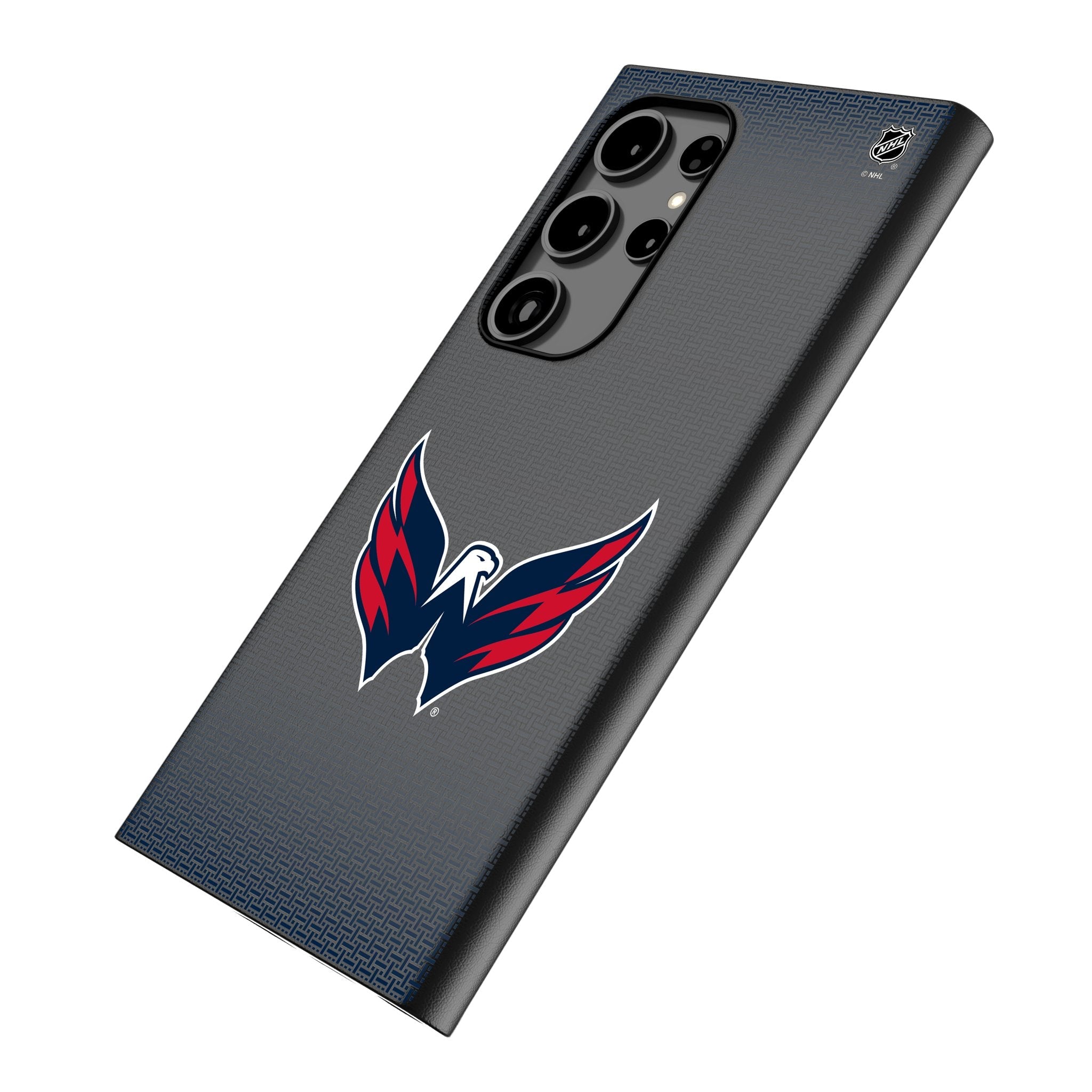 Washington Capitals Linen MagSafe Compatible Phone Case for Samsung Galaxy