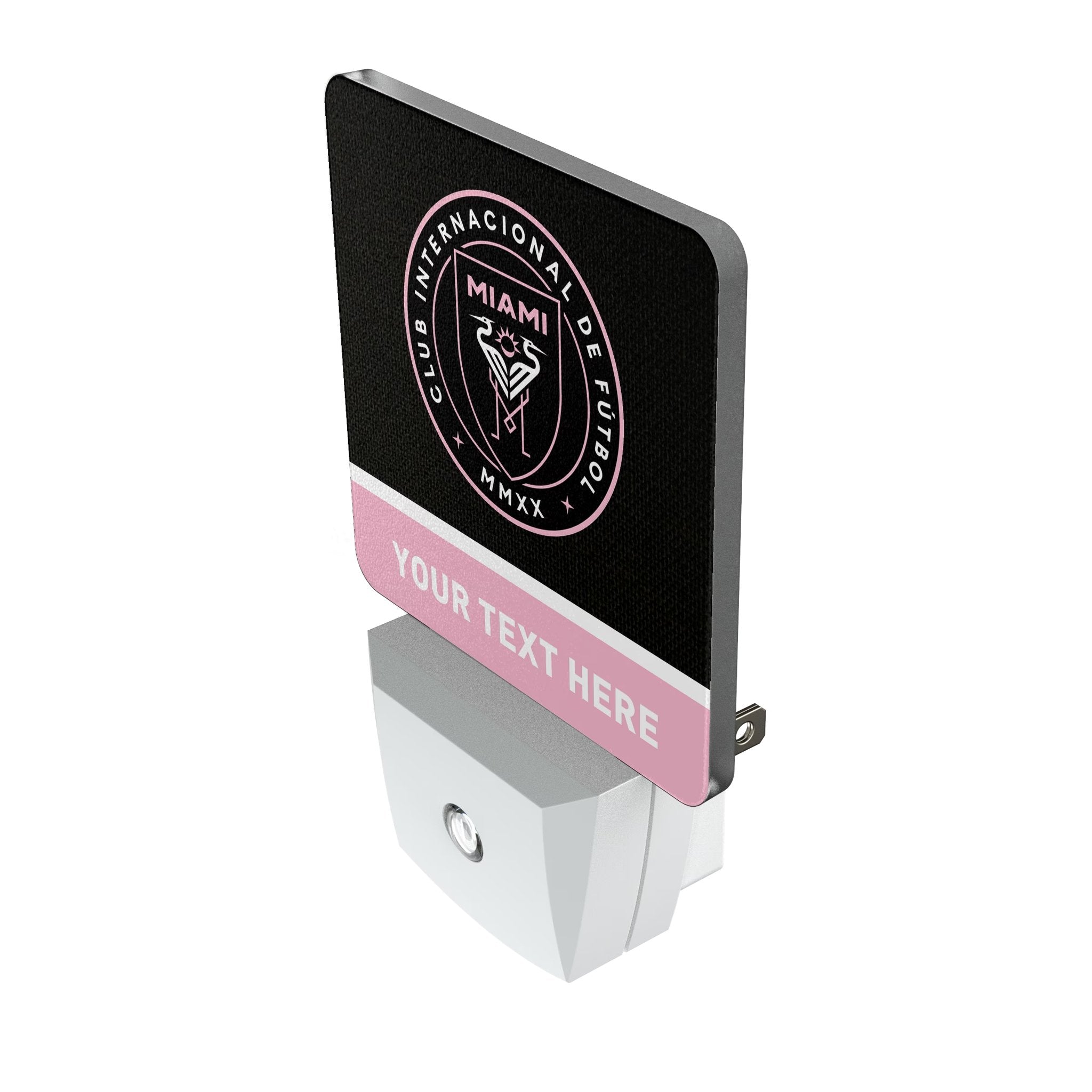 Inter Miami CF Personalized Endzone Solid Night Light 2-Pack