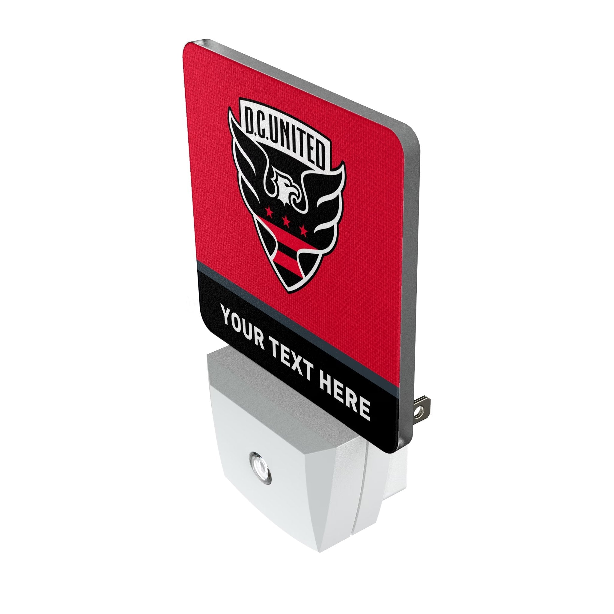 DC United Personalized Endzone Solid Night Light 2-Pack