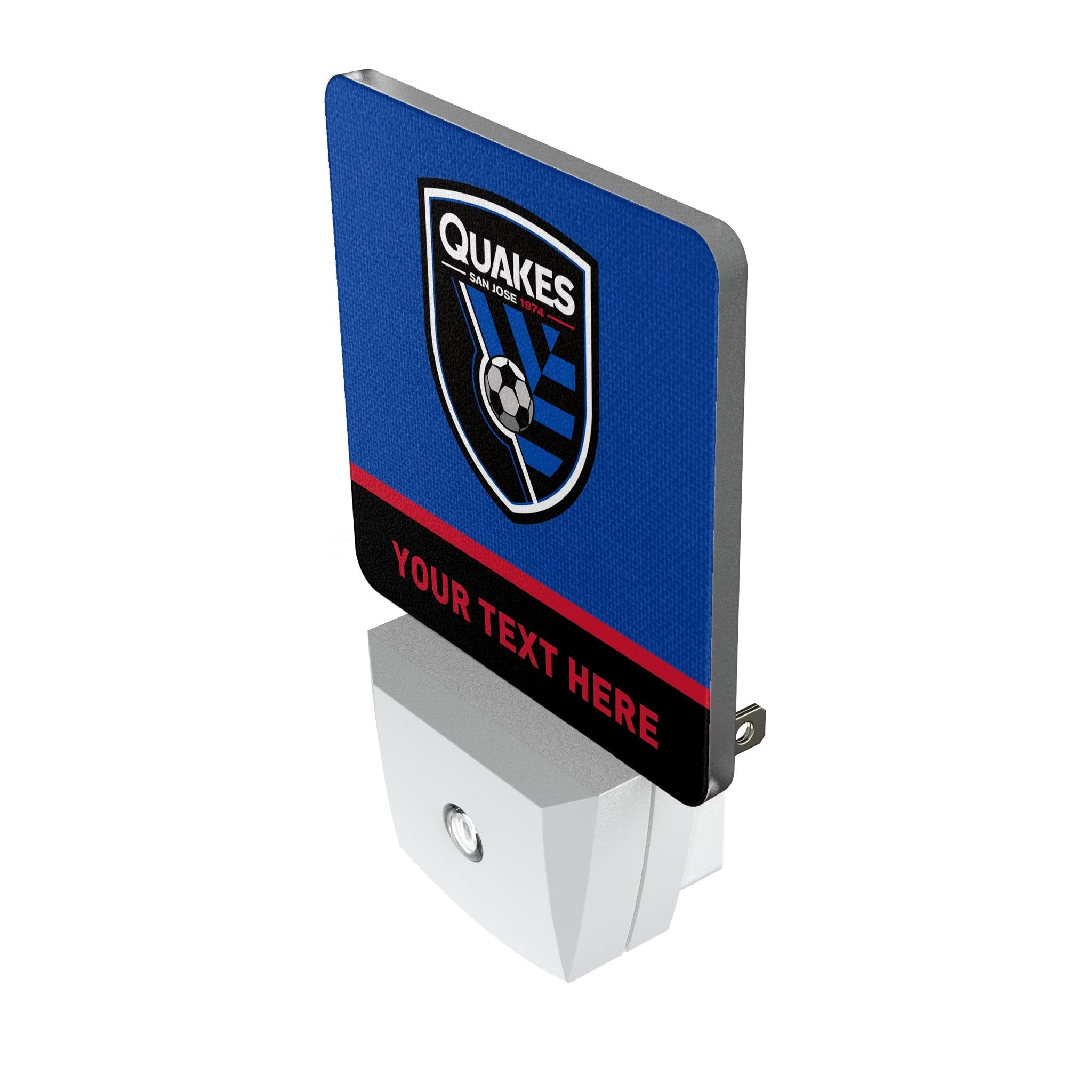 San Jose Earthquakes Personalized Endzone Solid Night Light 2-Pack 2