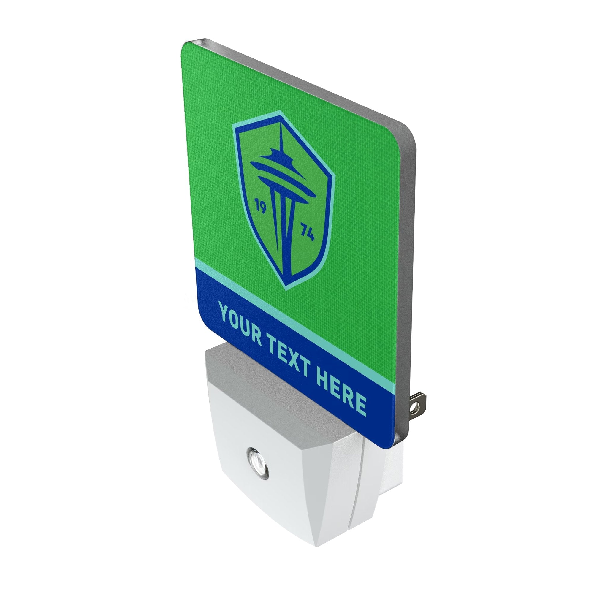 Seattle Sounders FC Personalized Endzone Solid Night Light 2-Pack 1