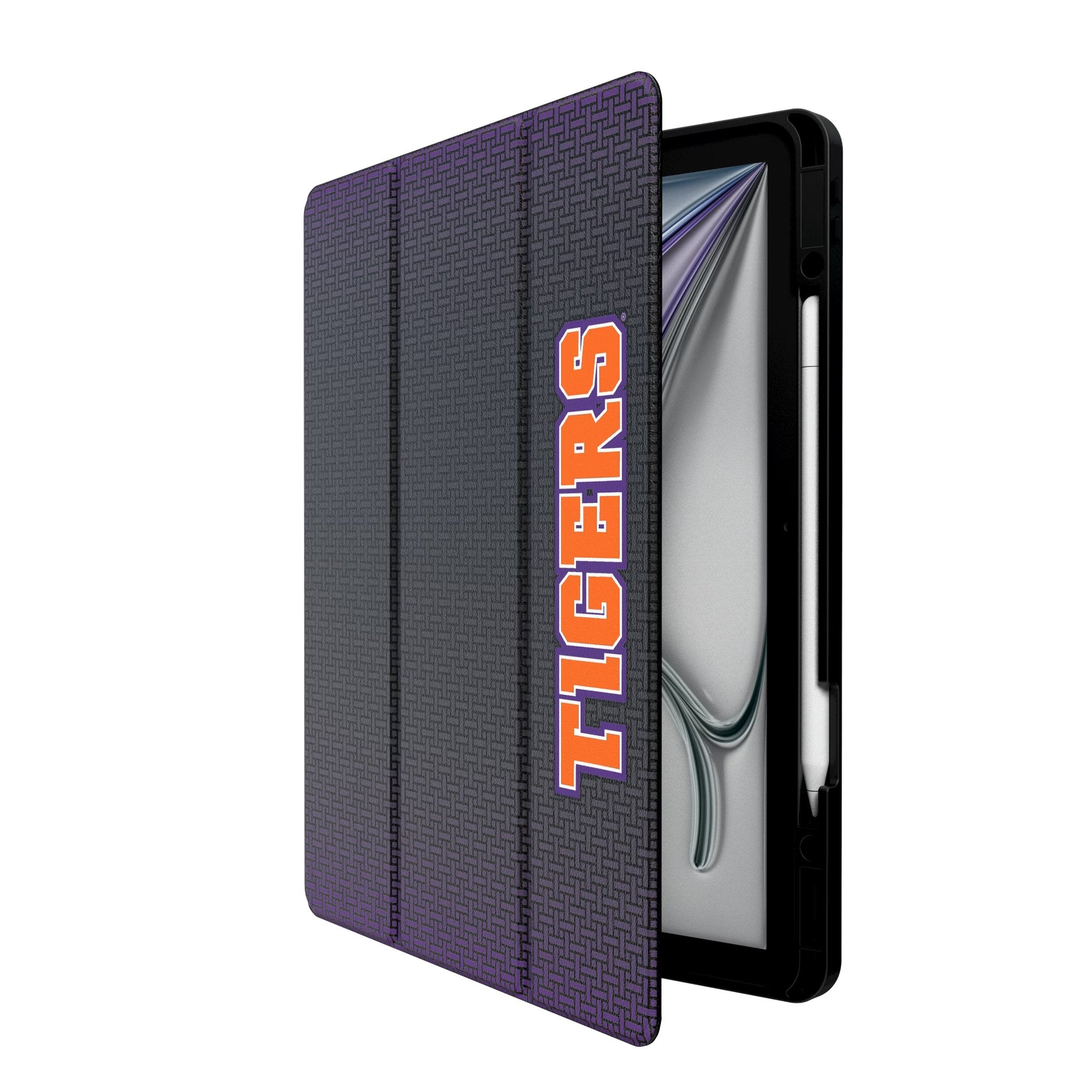 Clemson University Tigers Linen Tablet Case for Apple iPad 1