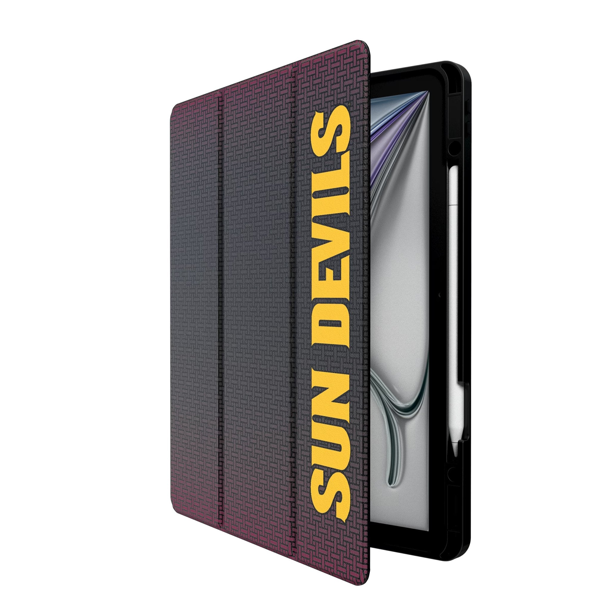 Arizona State University Sun Devils Linen Tablet Case for Apple iPad