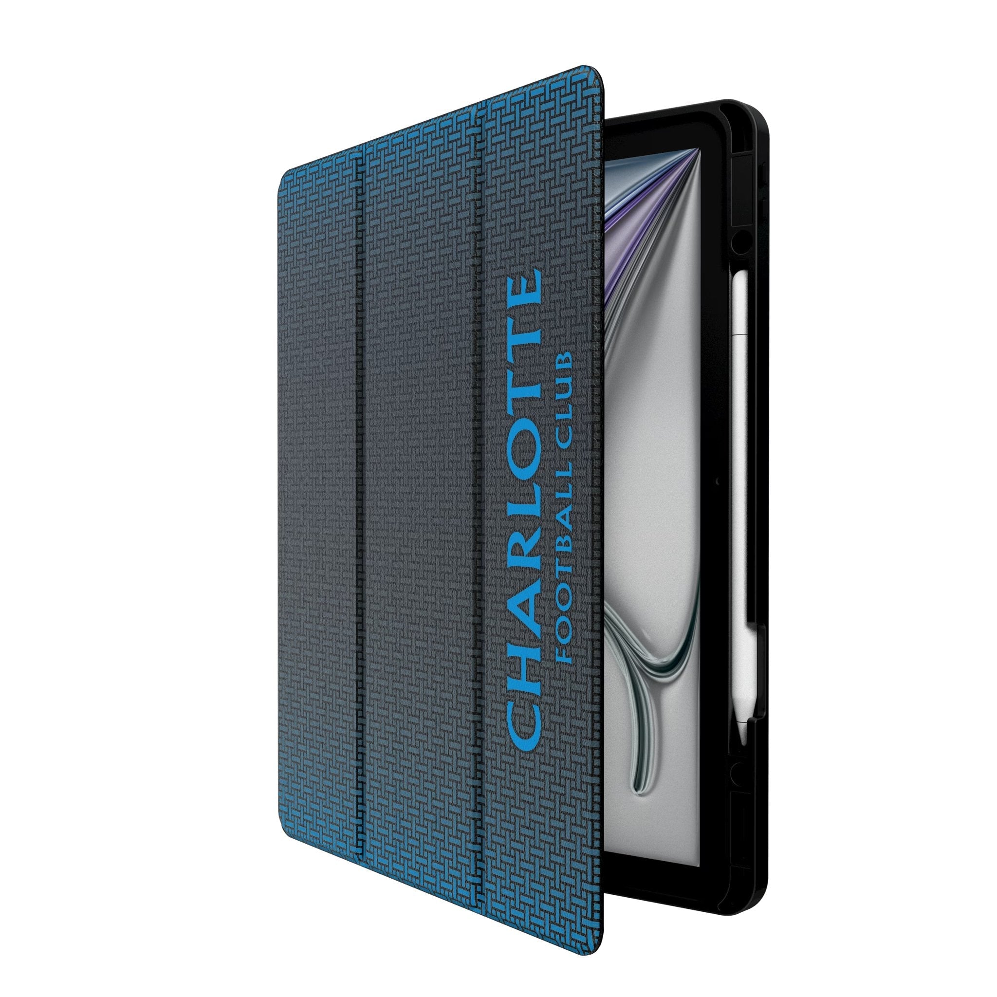 Charlotte FC Linen Tablet Case for Apple iPad