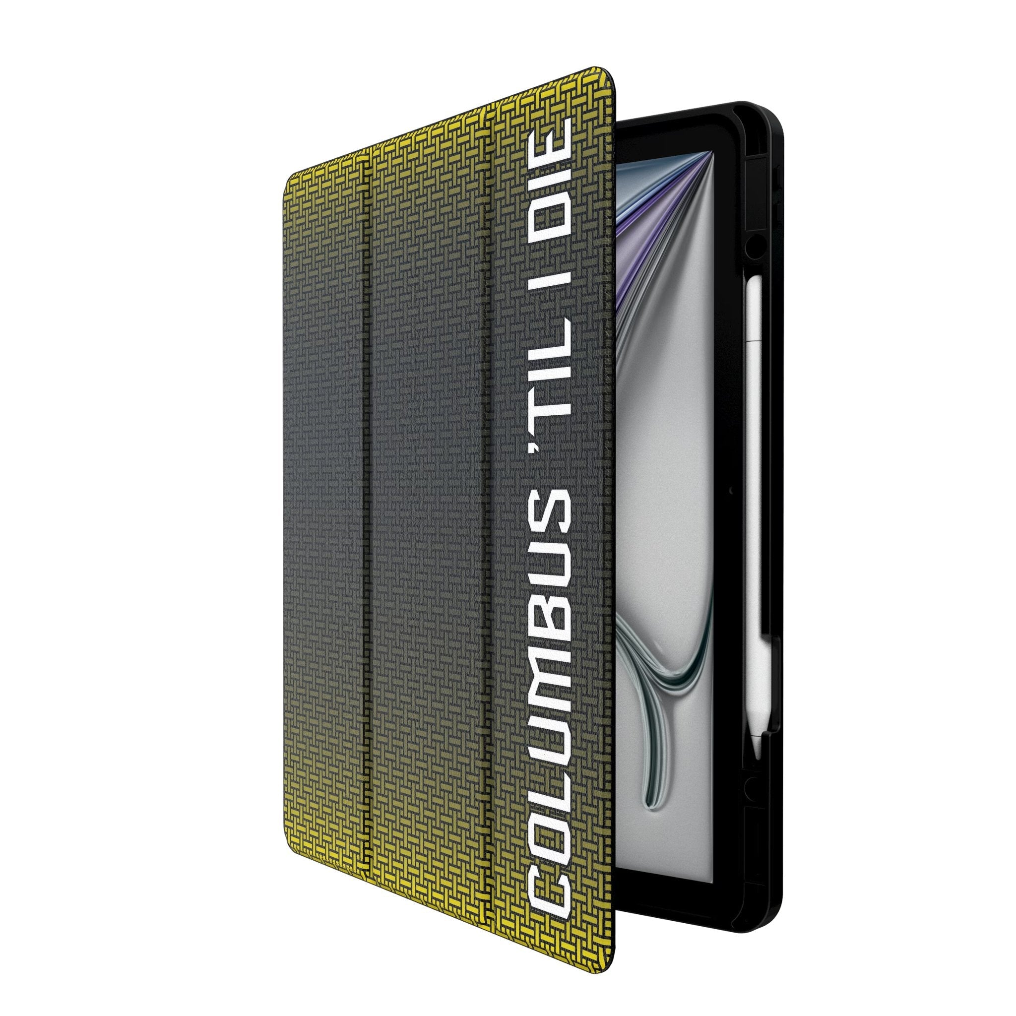 Columbus Crew Linen Tablet Case for Apple iPad