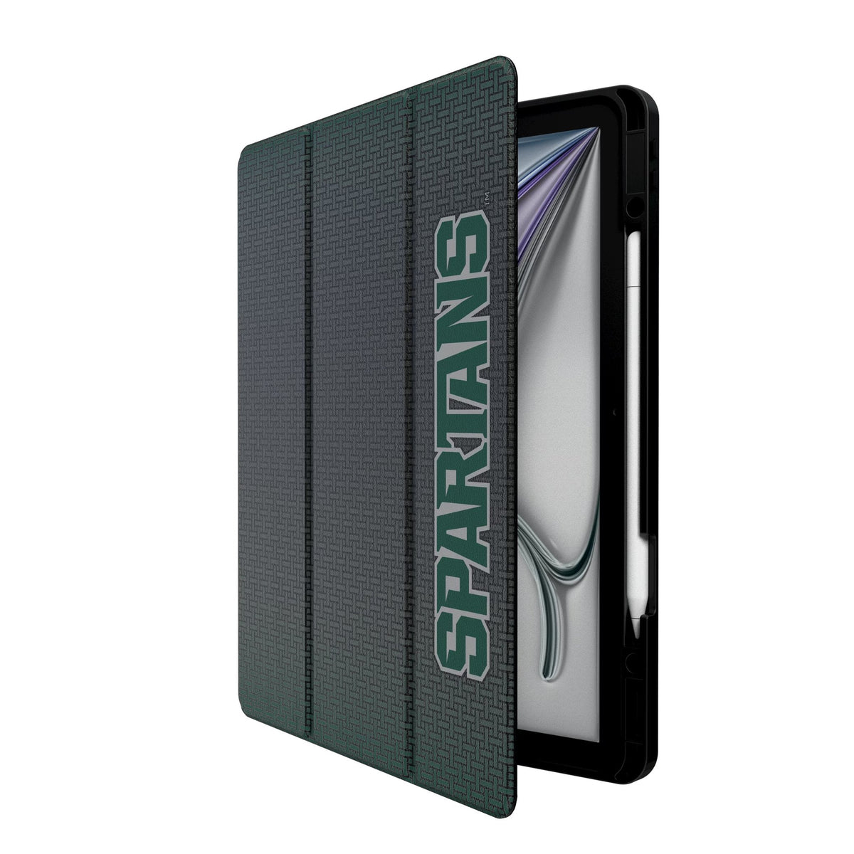 Michigan State University Spartans Linen Tablet Case for Apple iPad 2