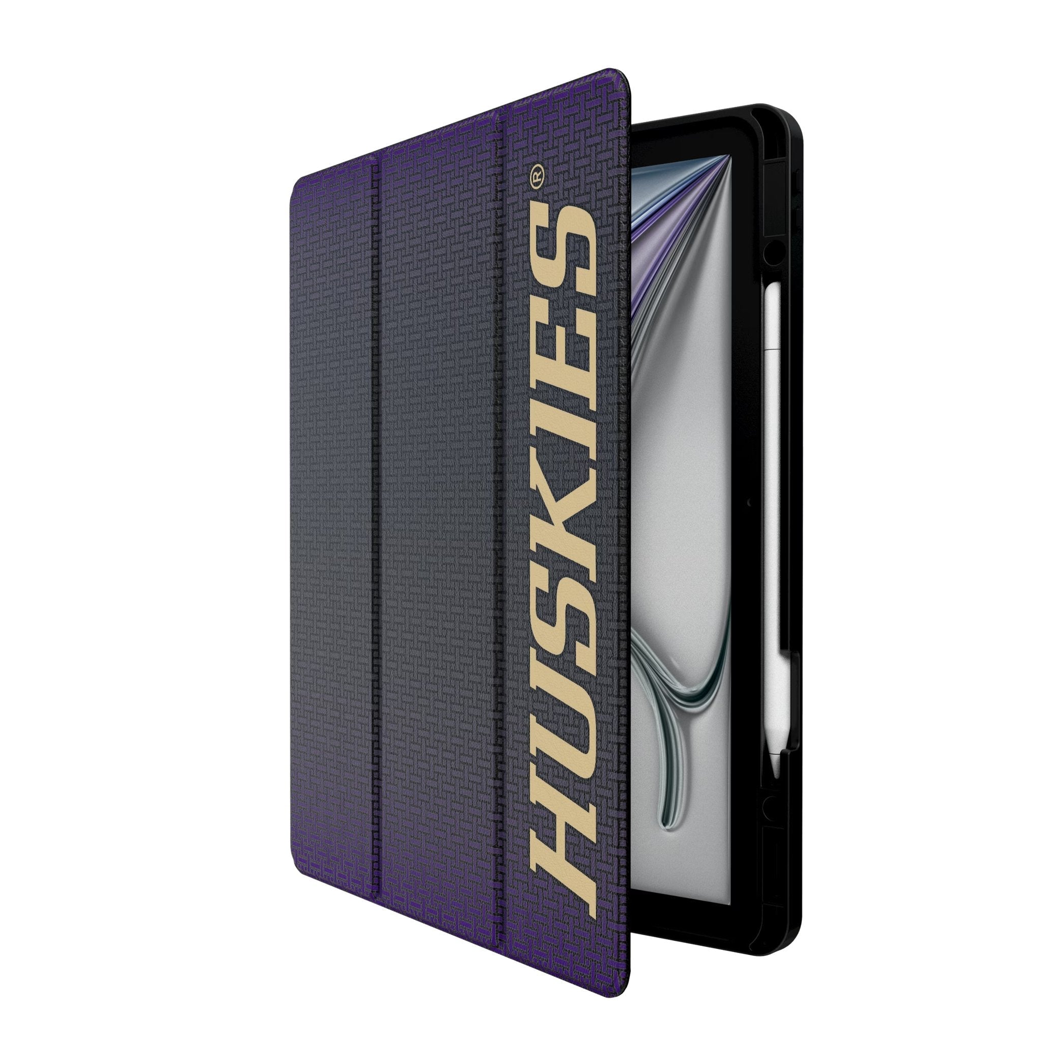 University of Washington Huskies Linen Tablet Case for Apple iPad