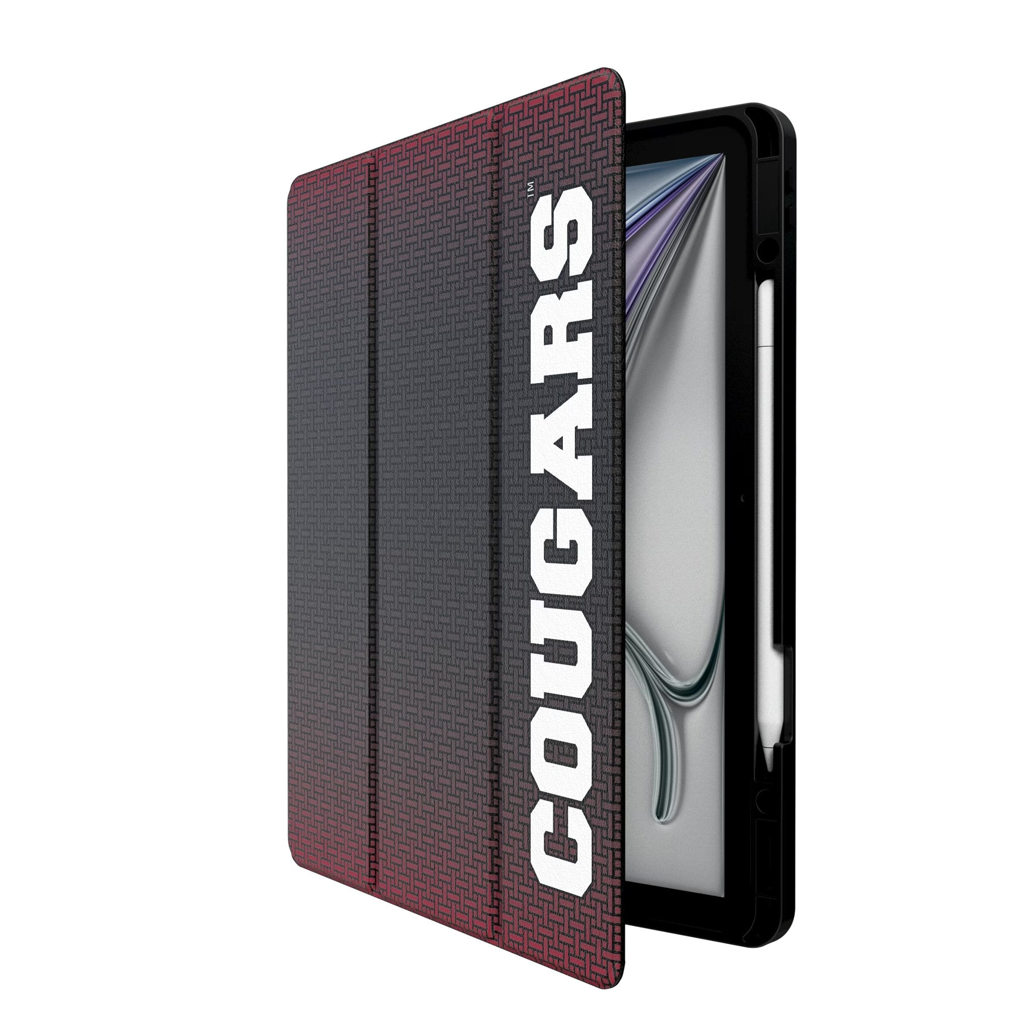 Washington State University Cougars Linen Tablet Case for Apple iPad 2