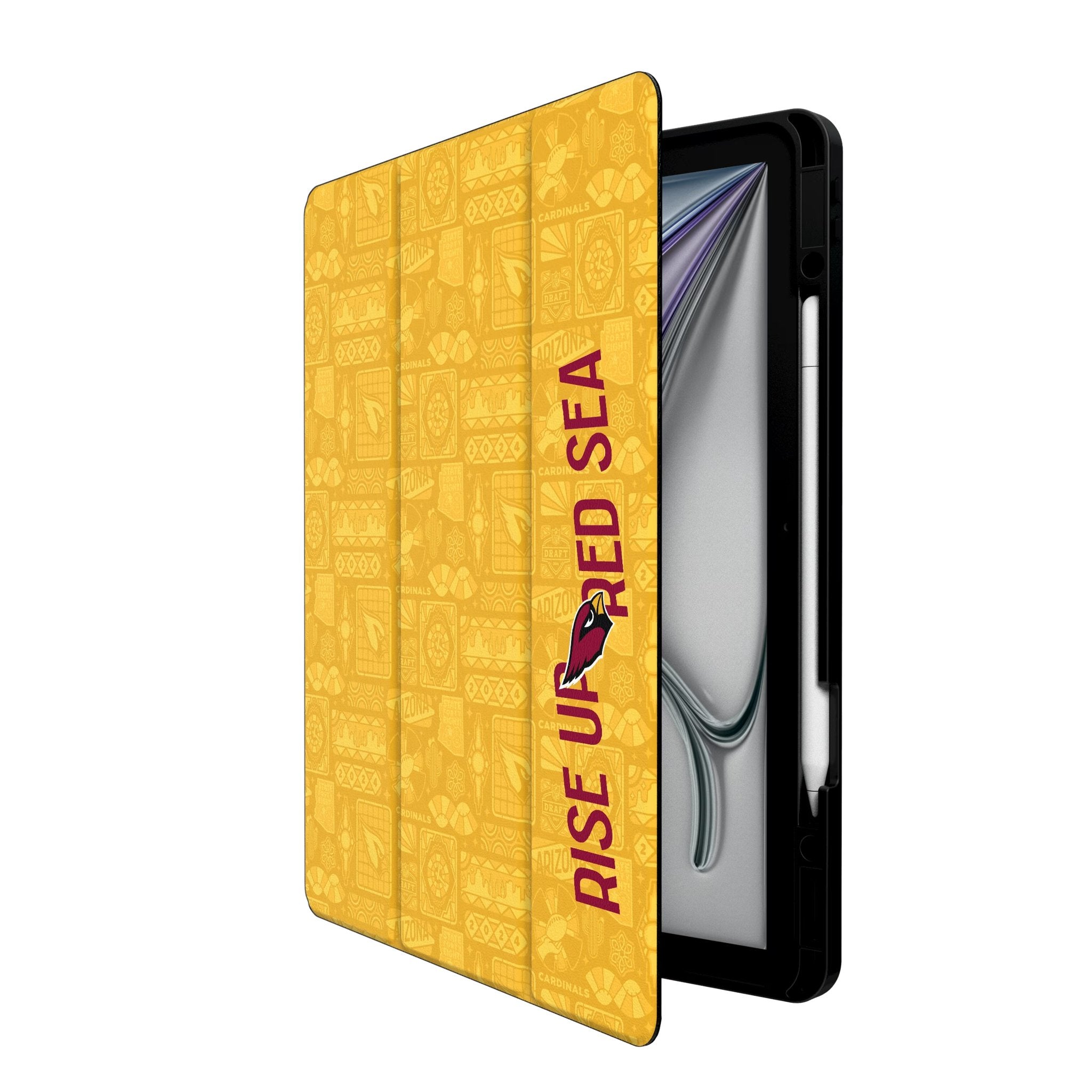 Arizona Cardinals 2024 Edition Tablet Case for Apple iPad