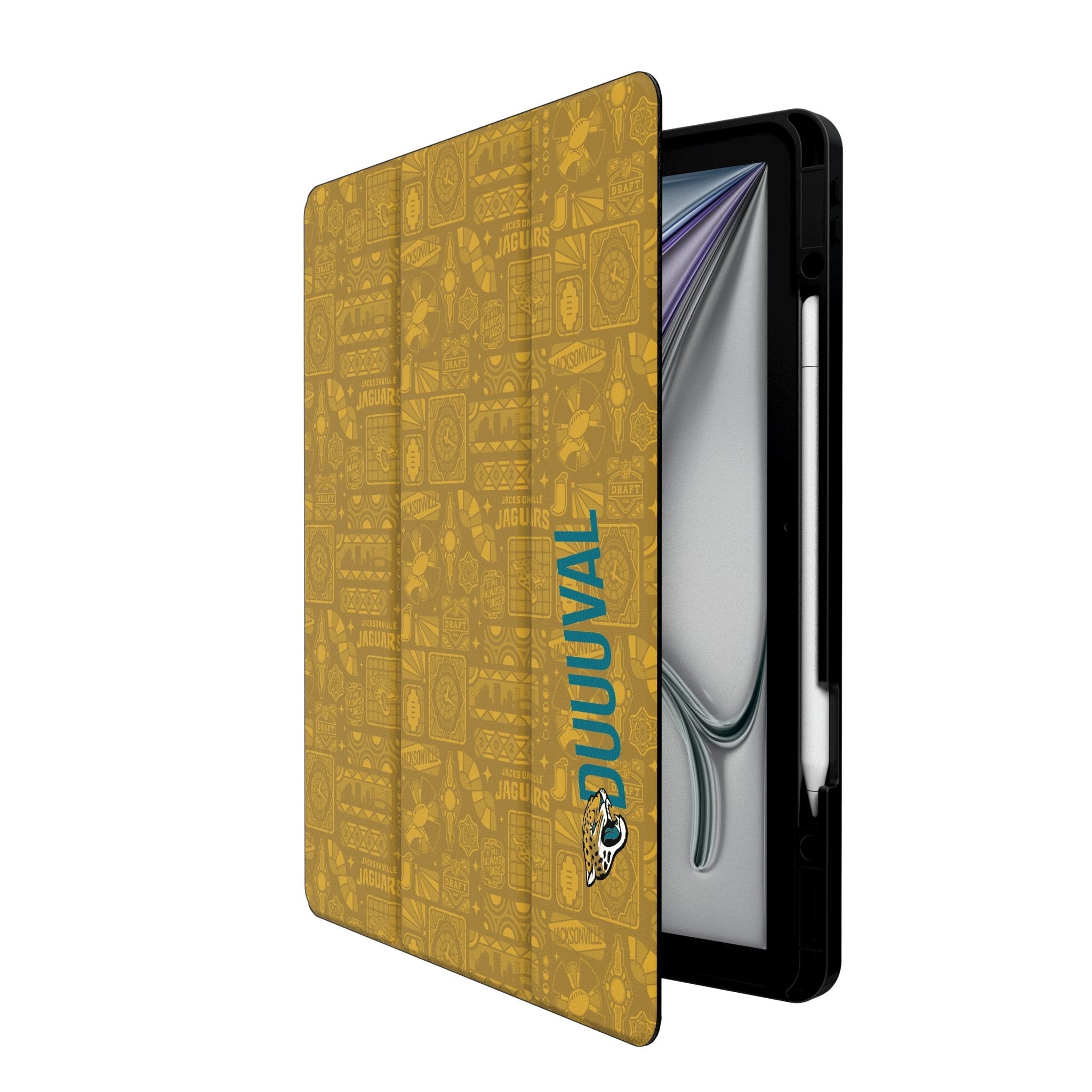 Jacksonville Jaguars 2024 Edition Tablet Case for Apple iPad