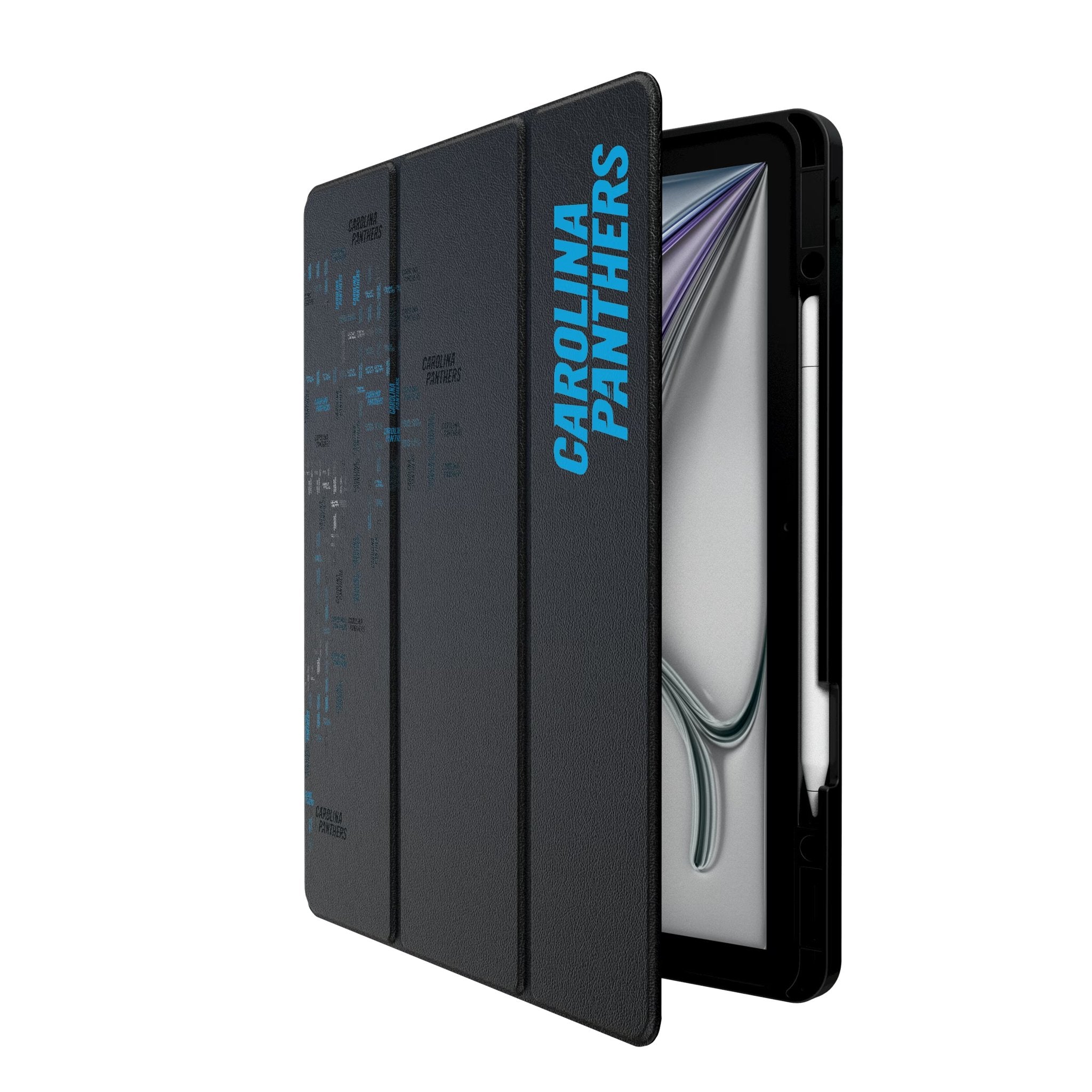 Carolina Panthers Quadtile Tablet Case for Apple iPad 2
