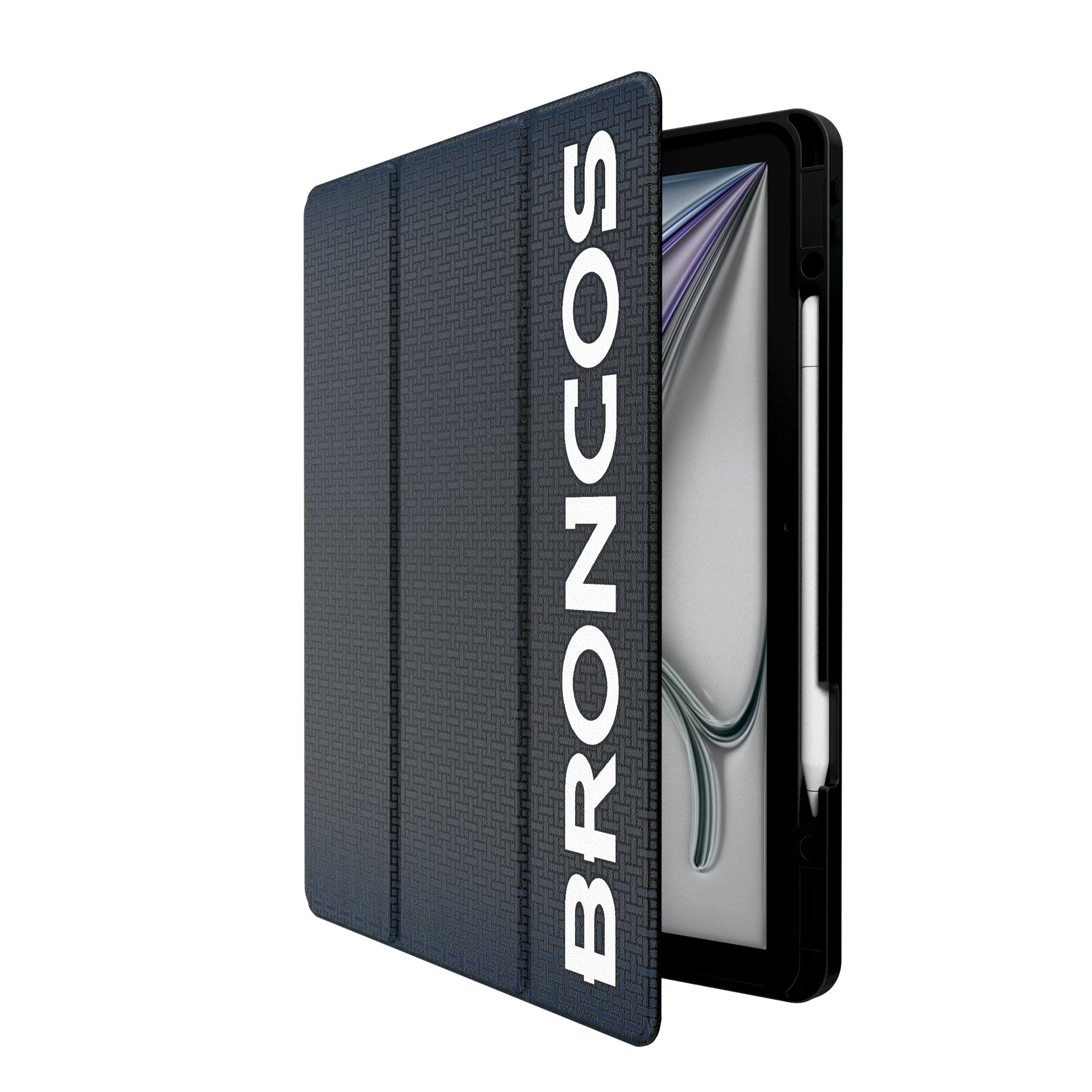 Denver Broncos Linen Tablet Case for Apple iPad 2