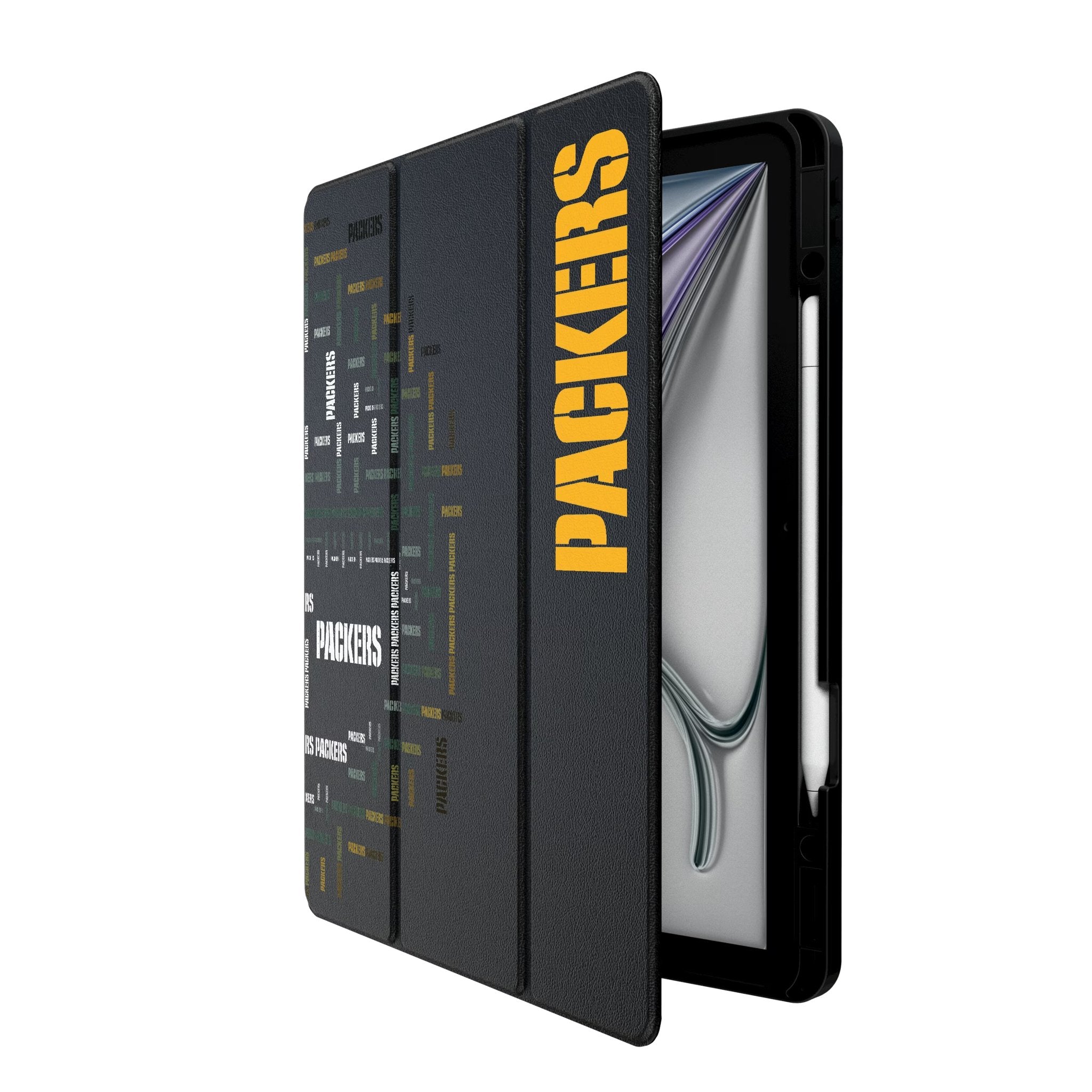 Green Bay Packers Quadtile Tablet Case for Apple iPad