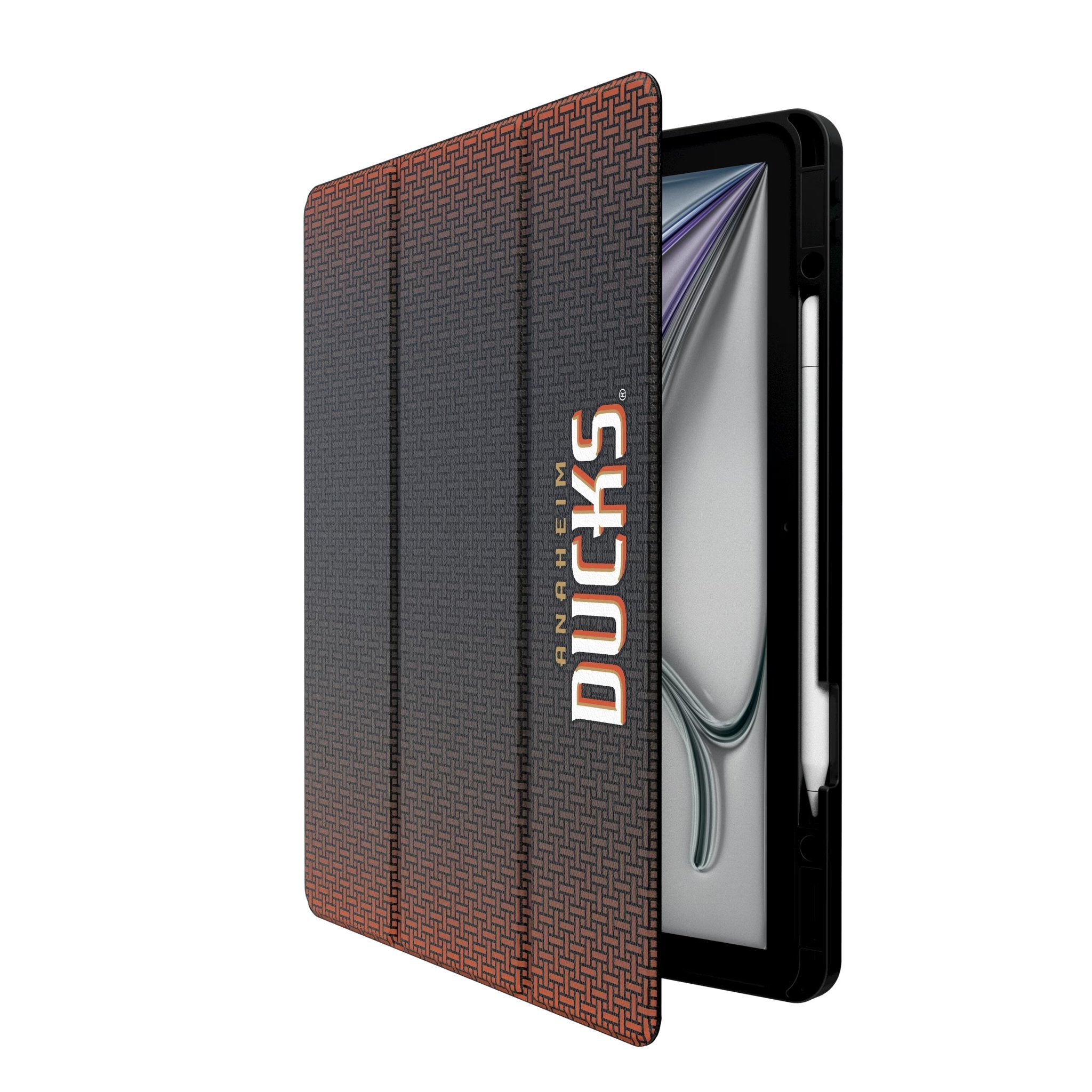 Anaheim Ducks Linen Tablet Case for Apple iPad 2