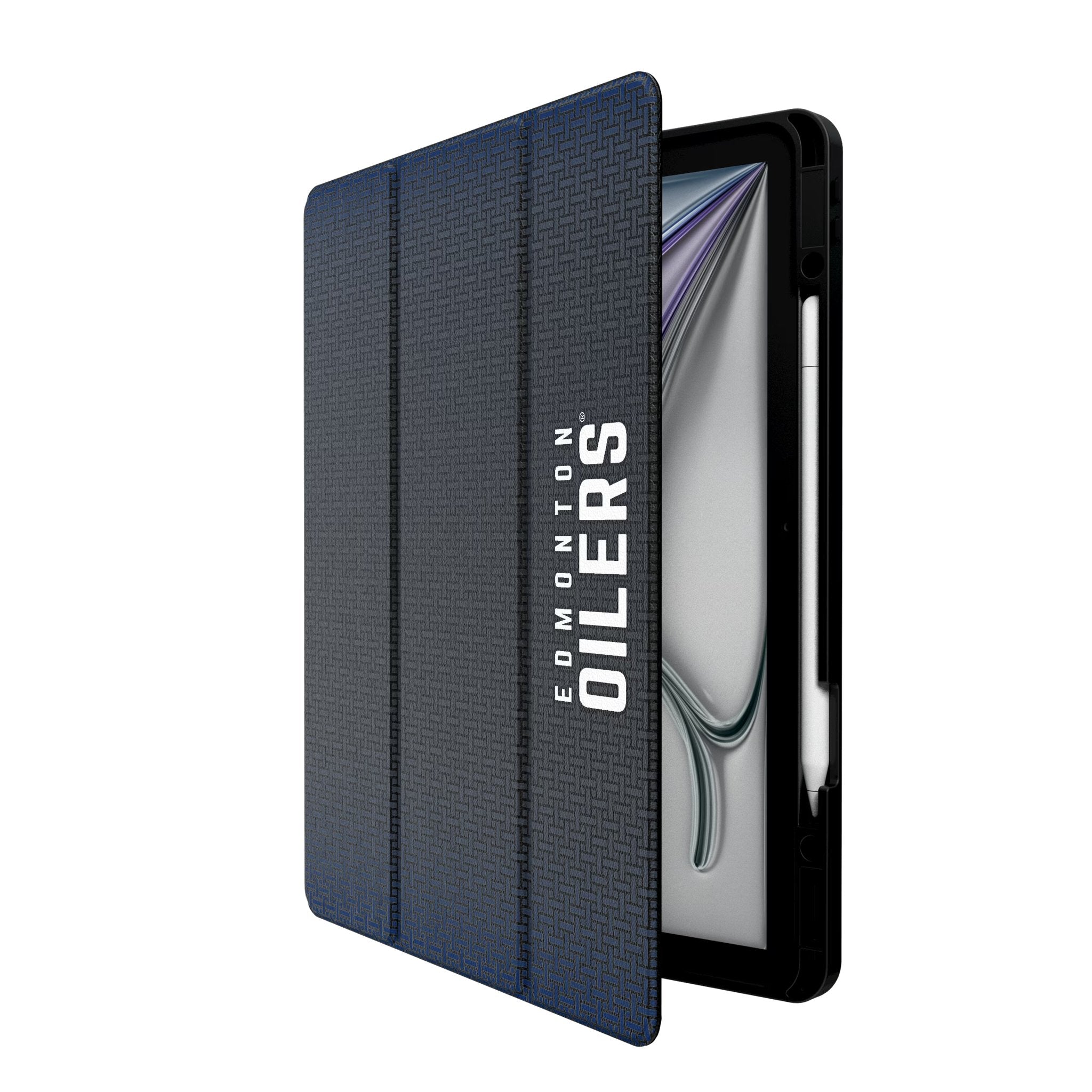 Edmonton Oilers Linen Tablet Case for Apple iPad