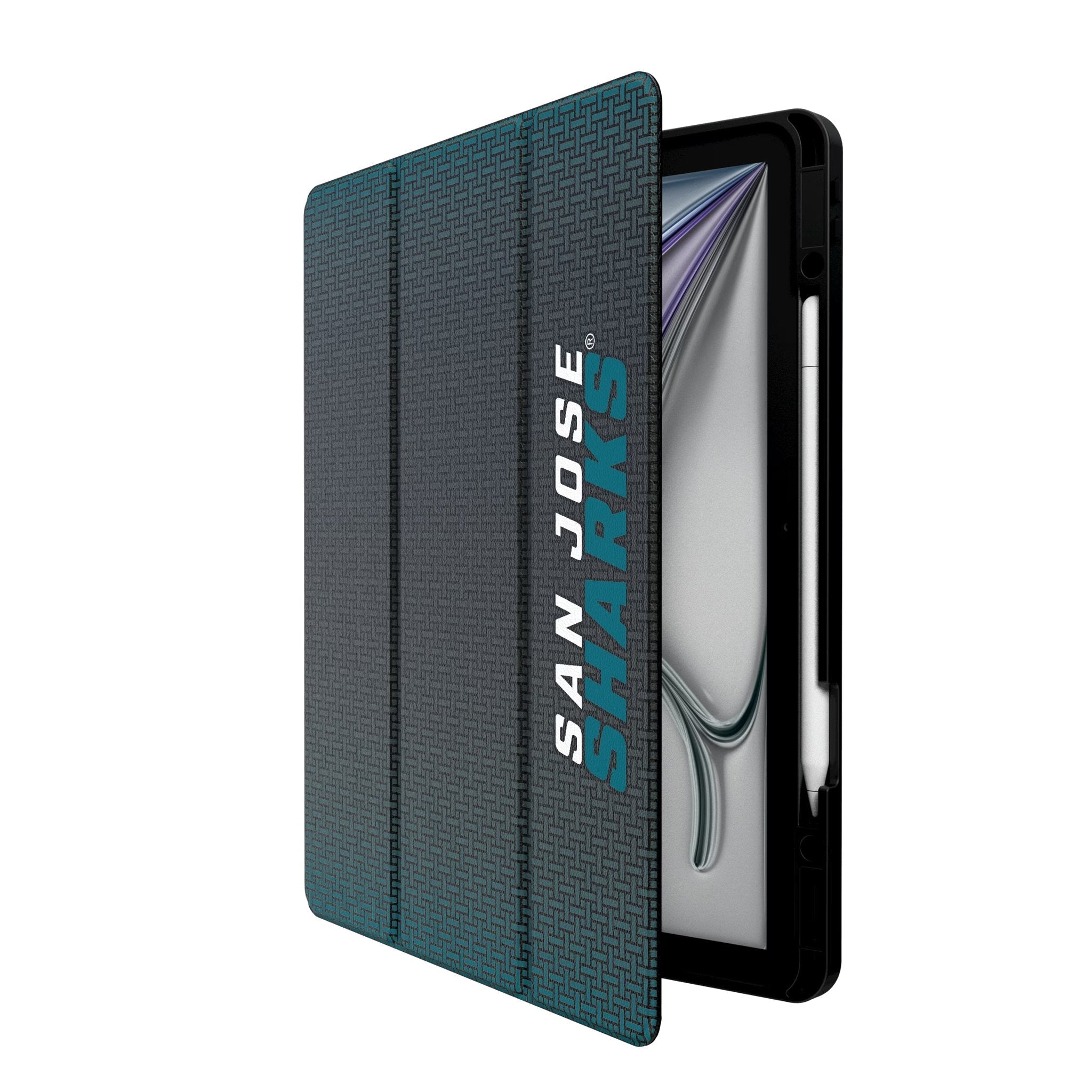 San Jose Sharks Linen Tablet Case for Apple iPad