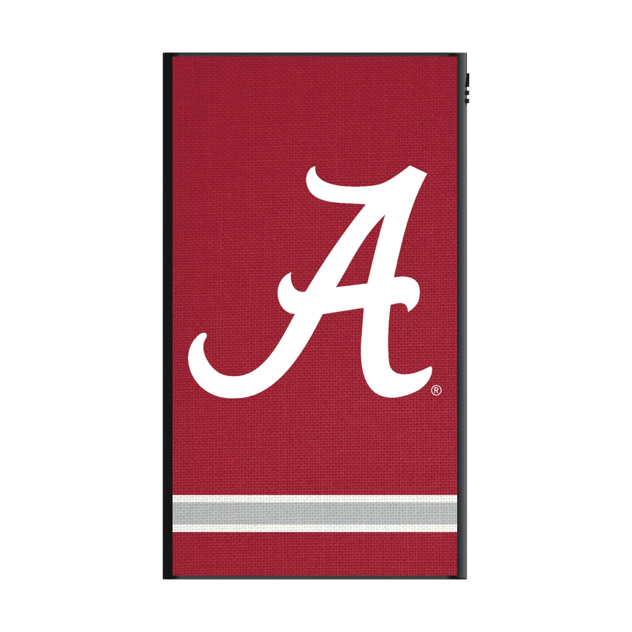 University of Alabama Crimson Tide Script A Stripe 5000mAh Flat Powerbank 2
