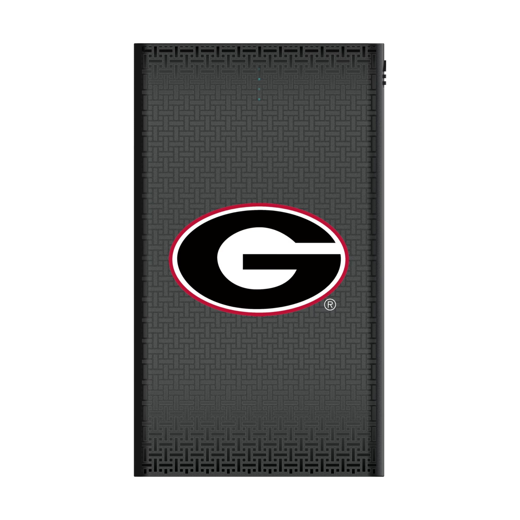 University of Georgia Bulldogs Linen 5000mAh Flat Powerbank