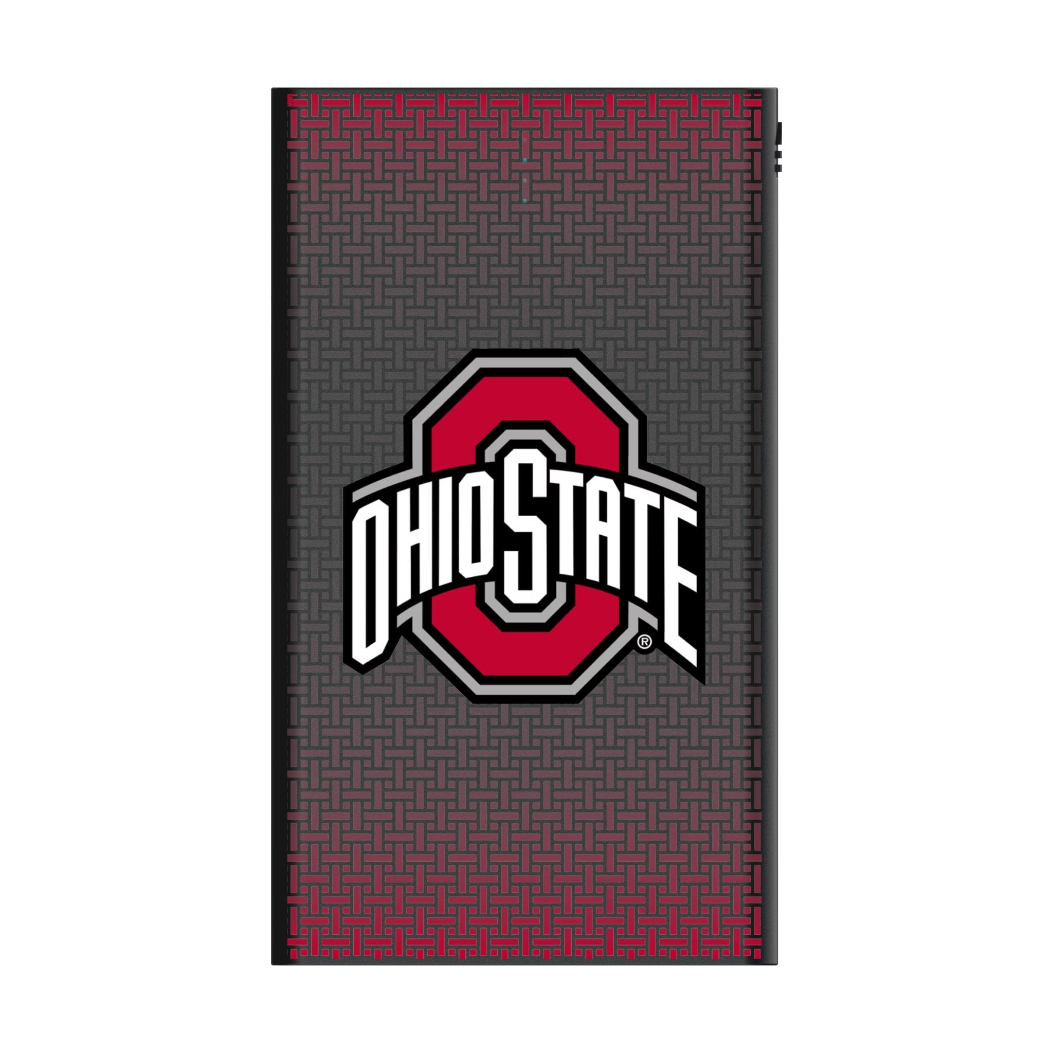 Ohio State University Buckeyes Linen 5000mAh Flat Powerbank