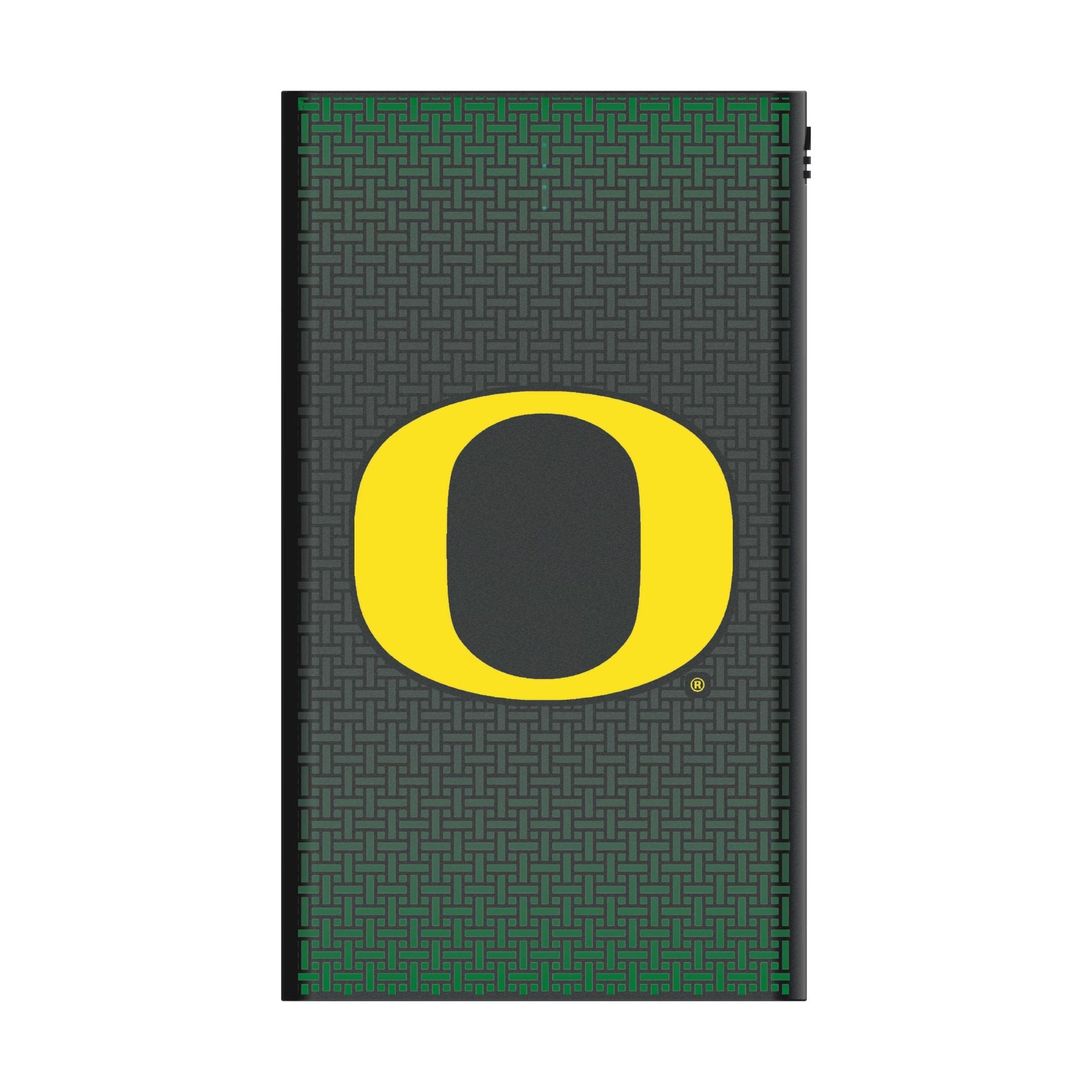 University of Oregon Ducks Linen 5000mAh Flat Powerbank