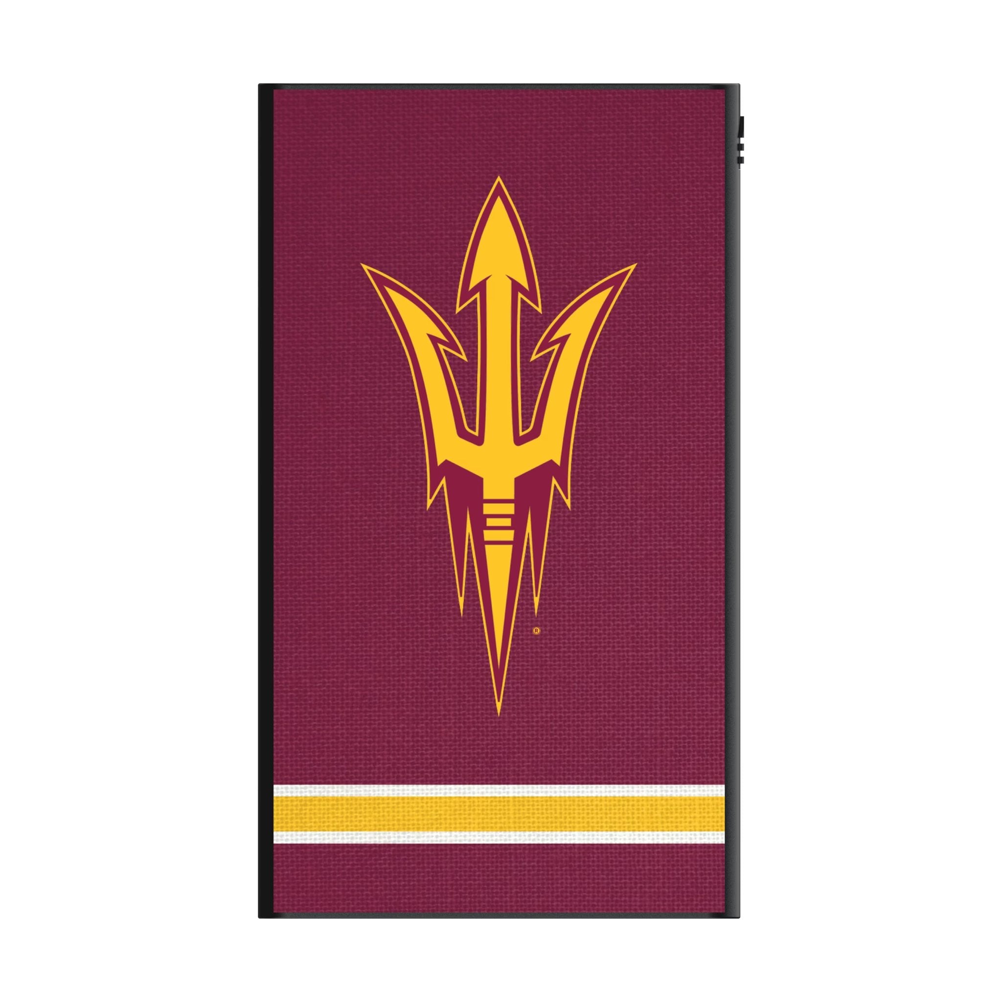 Arizona State University Sun Devils Stripe 5000mAh Flat Powerbank