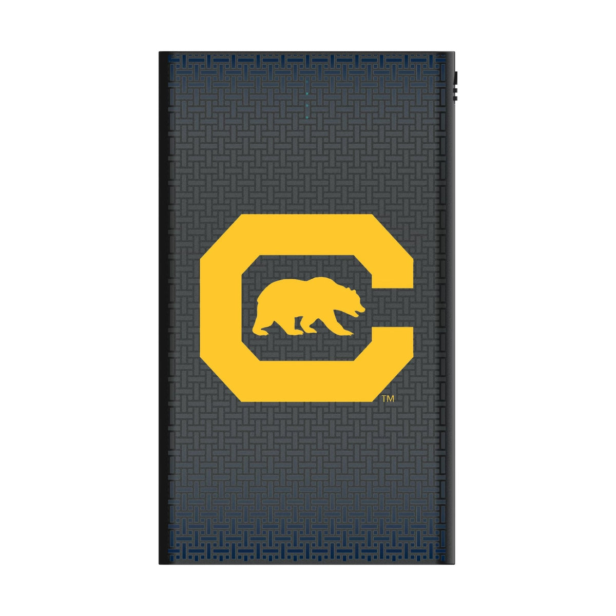 University of California Berkeley Golden Bears Linen 5000mAh Flat Powerbank 2
