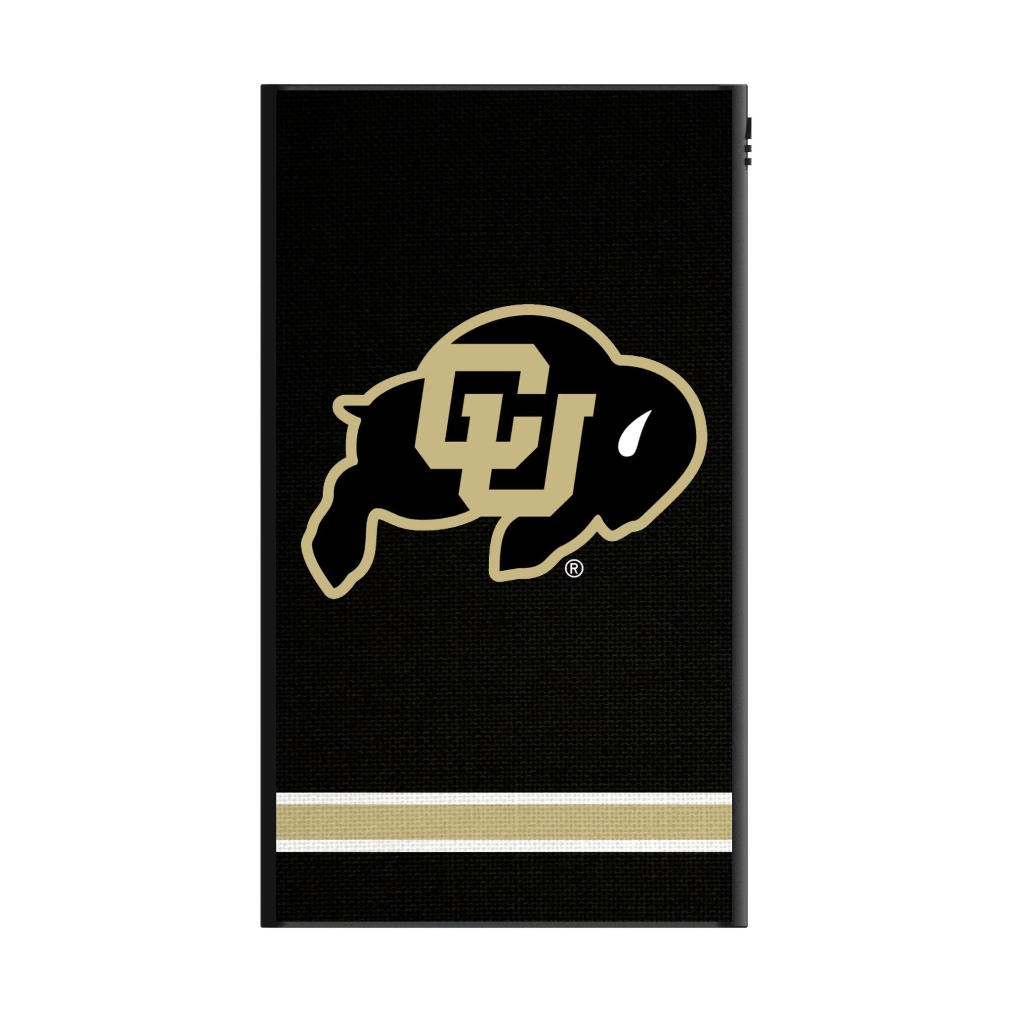 University of Colorado Buffaloes Stripe 5000mAh Flat Powerbank 2