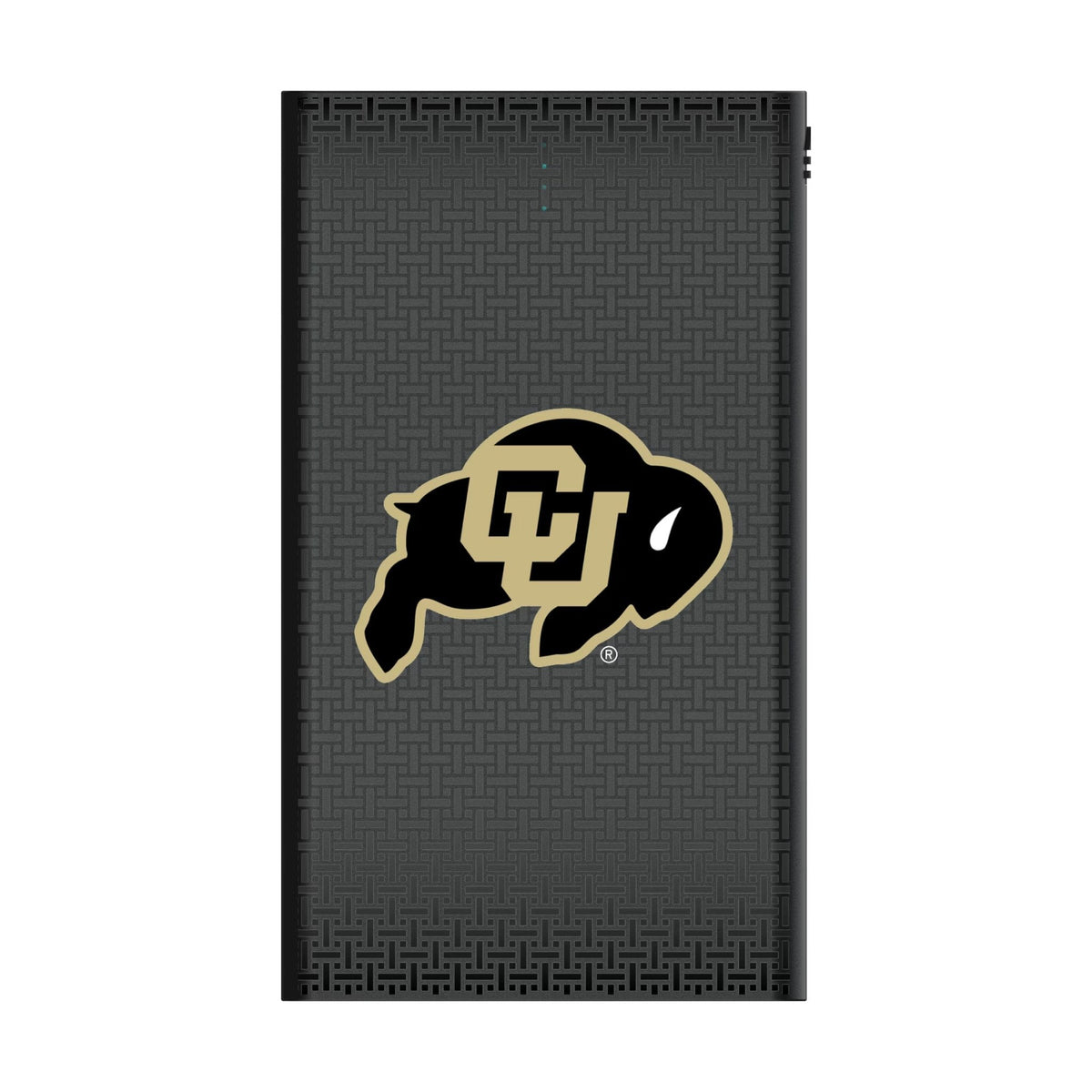 University of Colorado Buffaloes Linen 5000mAh Flat Powerbank 2