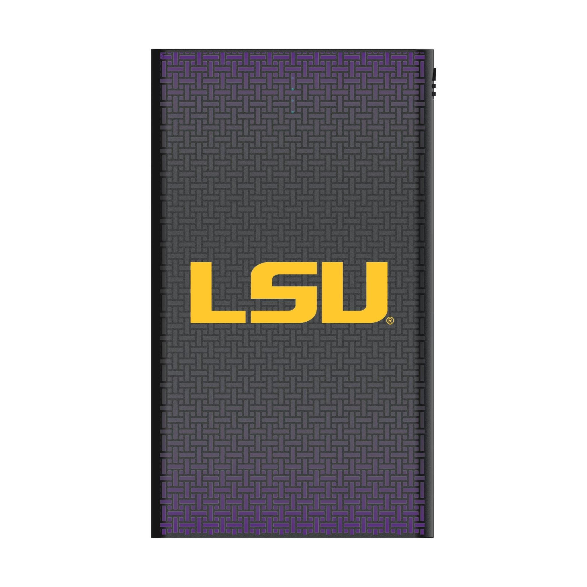 Louisiana State University Tigers Linen 5000mAh Flat Powerbank
