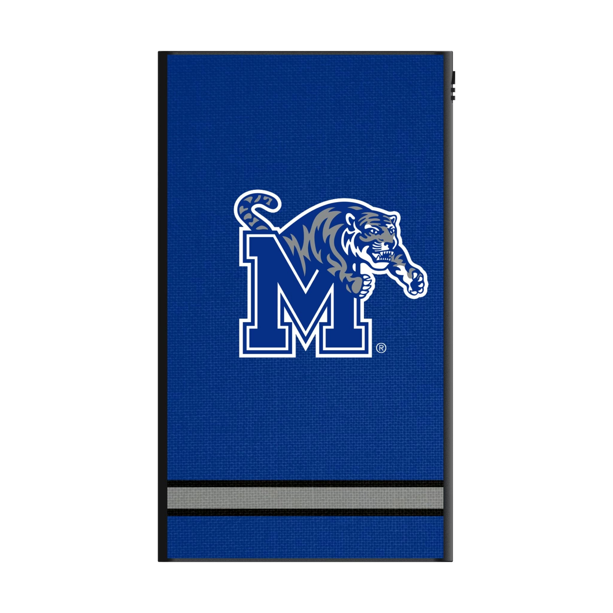 University of Memphis Tigers Stripe 5000mAh Flat Powerbank