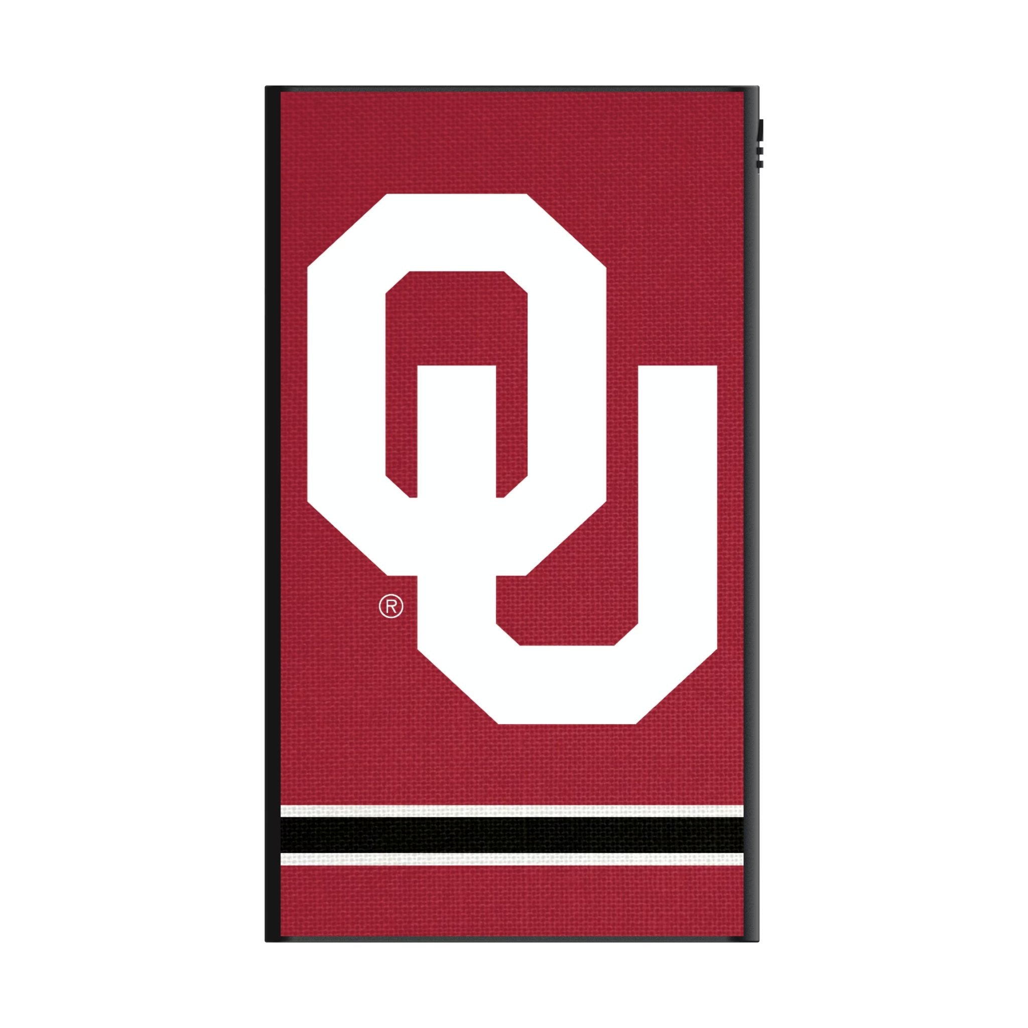 University of Oklahoma Sooners Stripe 5000mAh Flat Powerbank 2