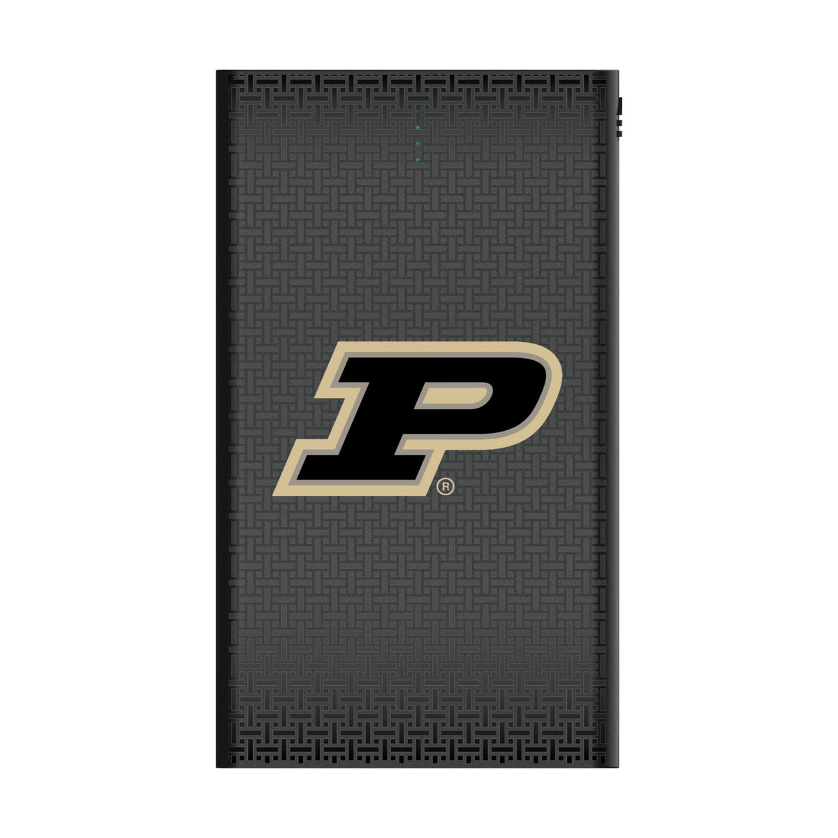 Purdue University Boilermakers Linen 5000mAh Flat Powerbank 2