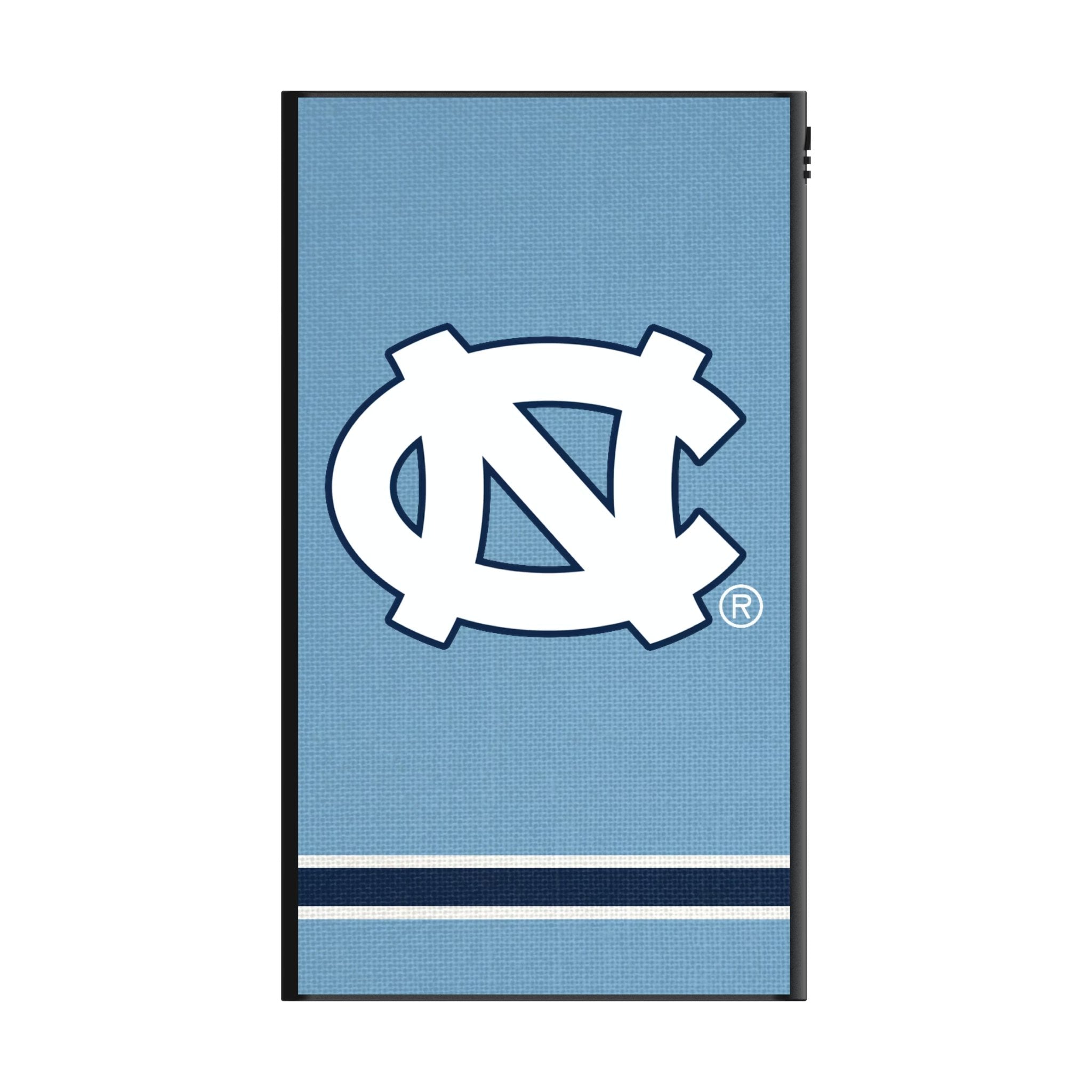 University of North Carolina Tar Heels Stripe 5000mAh Flat Powerbank 2
