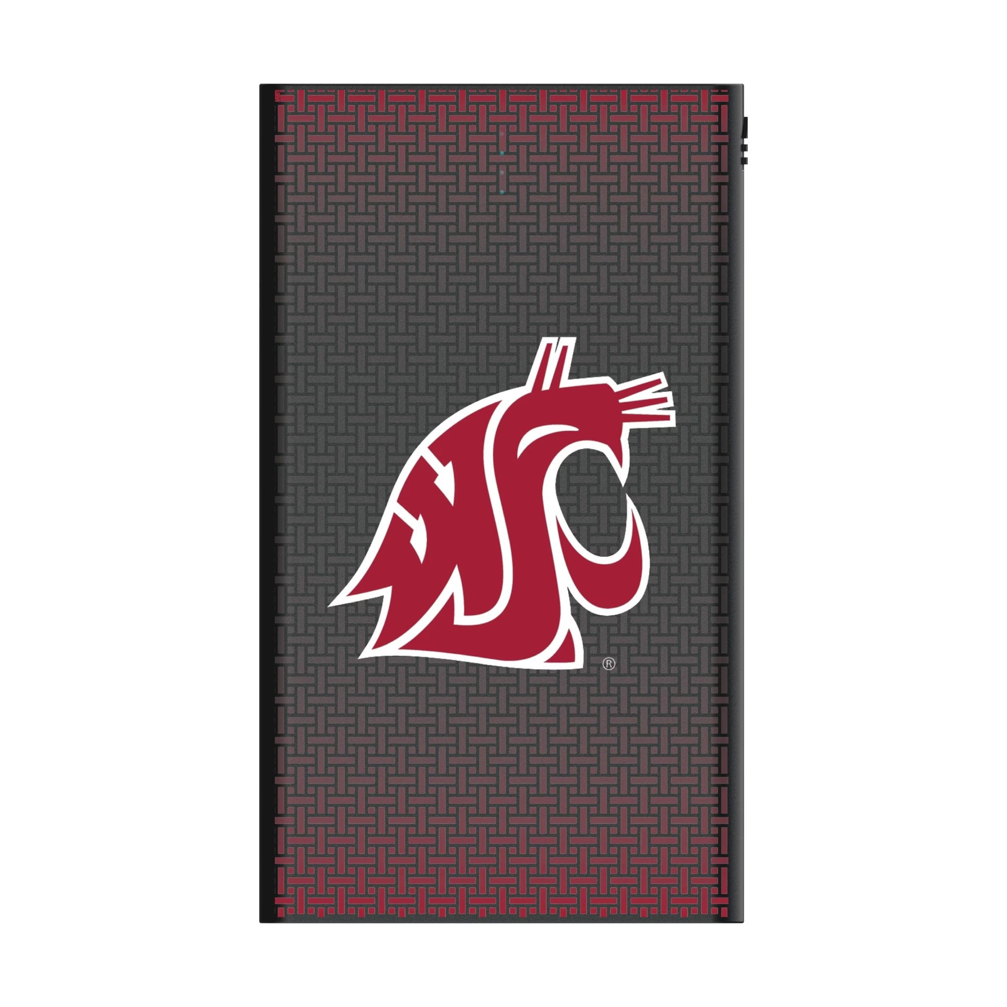 Washington State University Cougars Linen 5000mAh Flat Powerbank