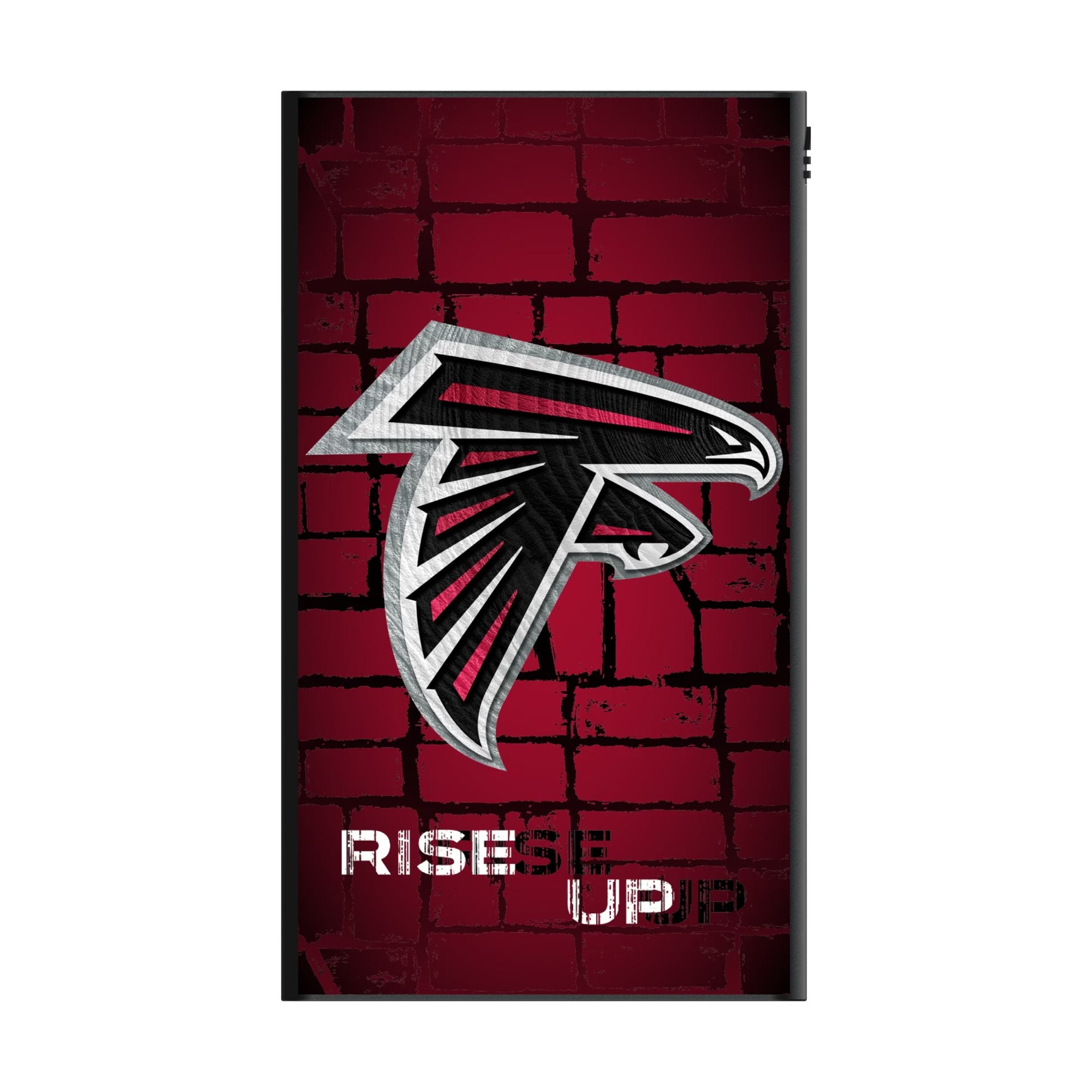 Atlanta Falcons Brick Wall 5000mAh Flat Powerbank