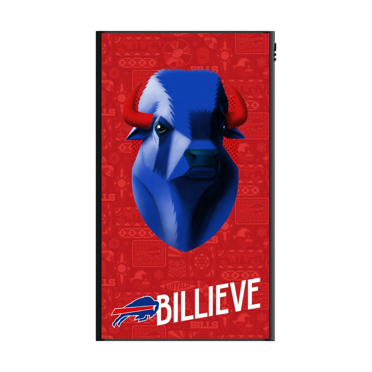 Buffalo Bills 2024 Edition 5000mAh Flat Powerbank