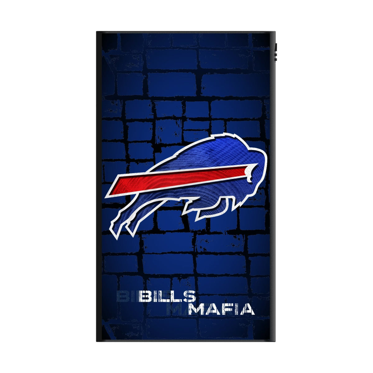 Buffalo Bills Brick Wall 5000mAh Flat Powerbank