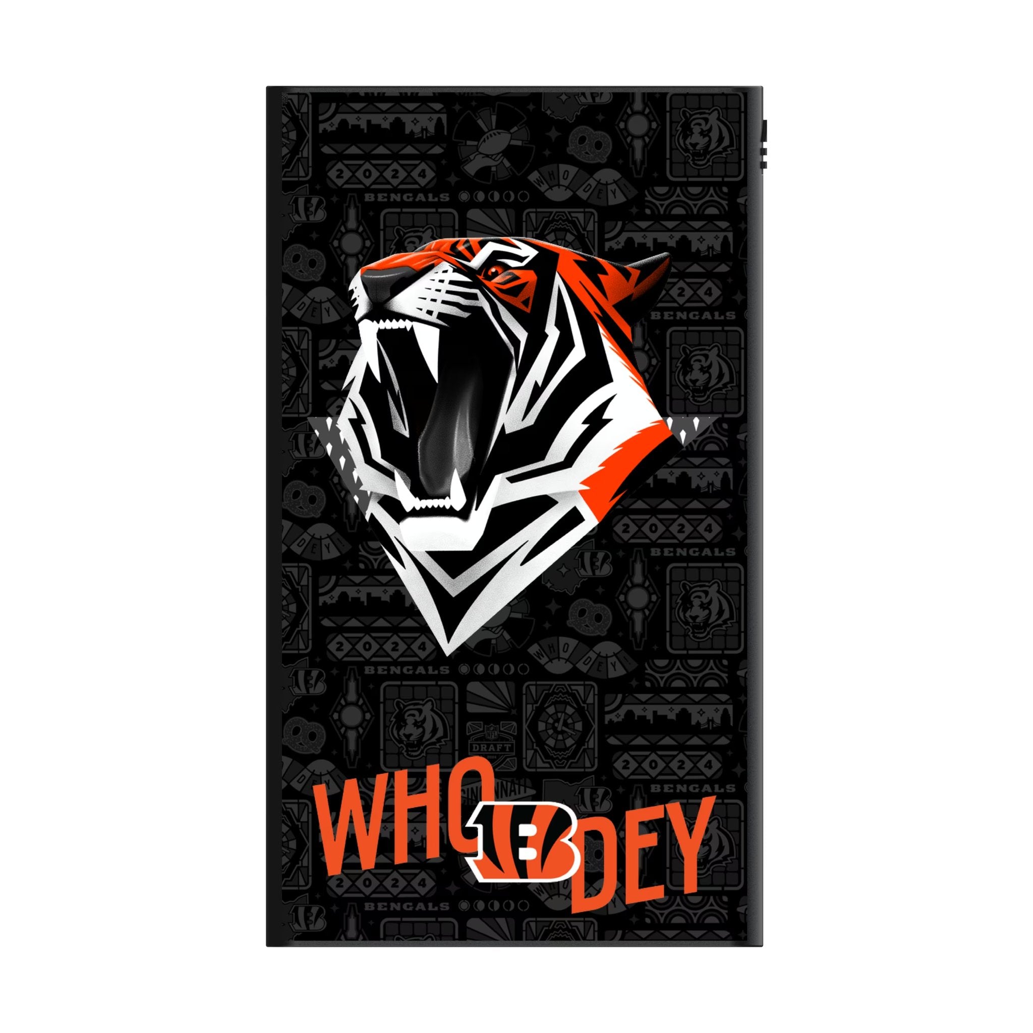 Cincinnati Bengals 2024 Edition 5000mAh Flat Powerbank