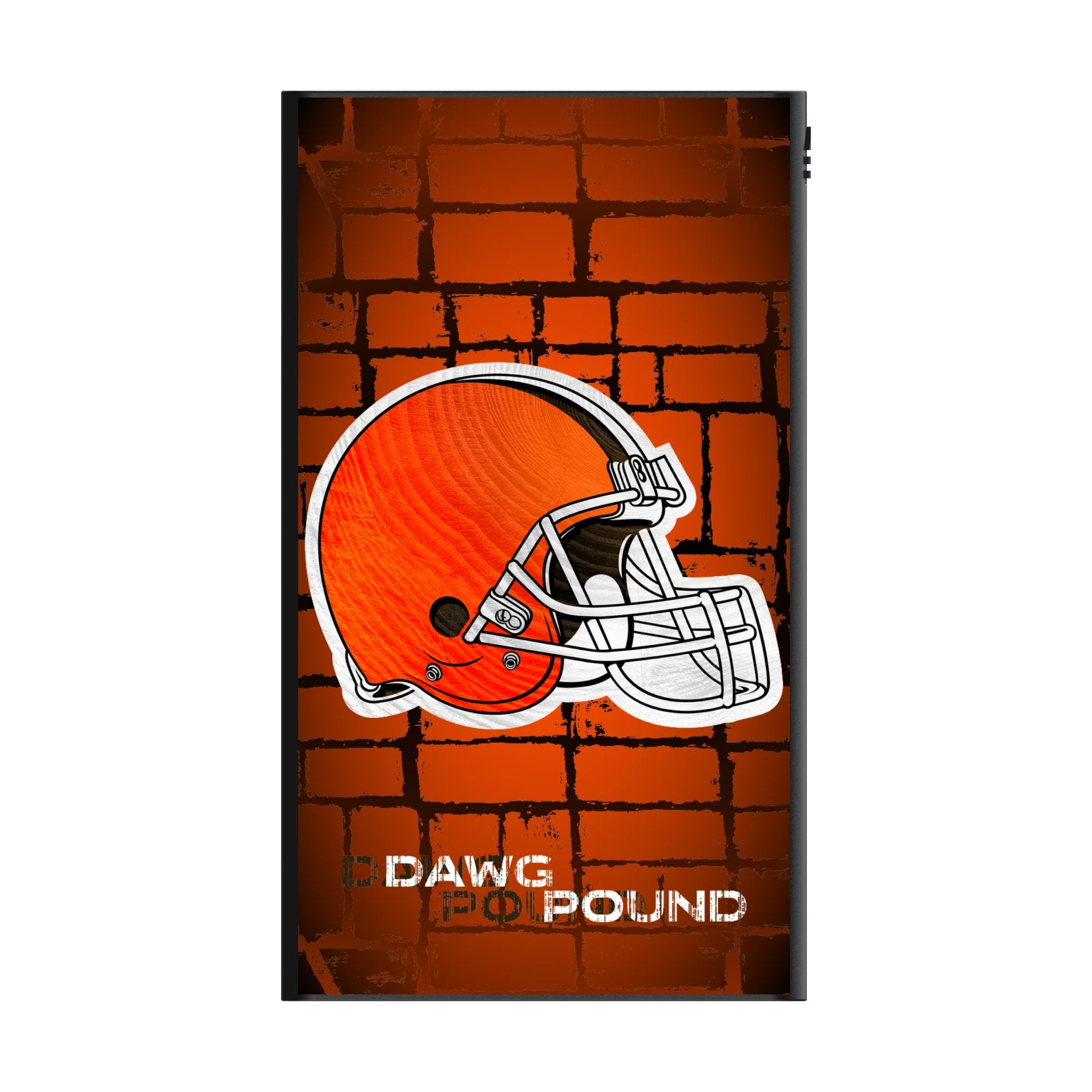Cleveland Browns Brick Wall 5000mAh Flat Powerbank 2