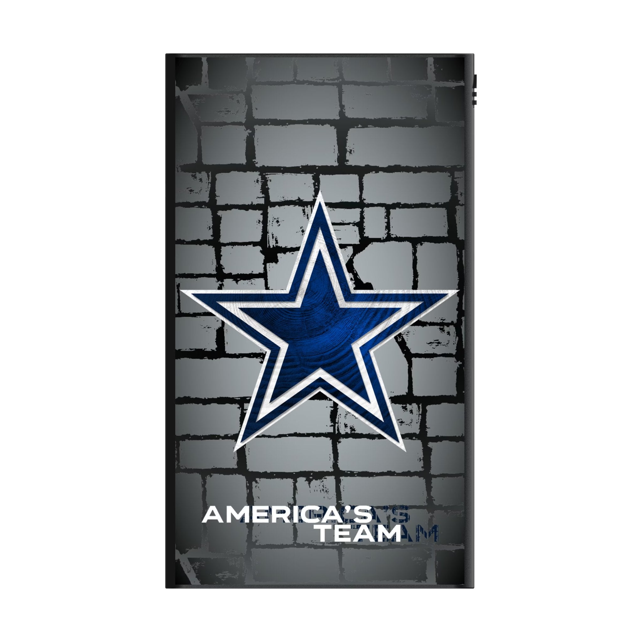 Dallas Cowboys Brick Wall 5000mAh Flat Powerbank