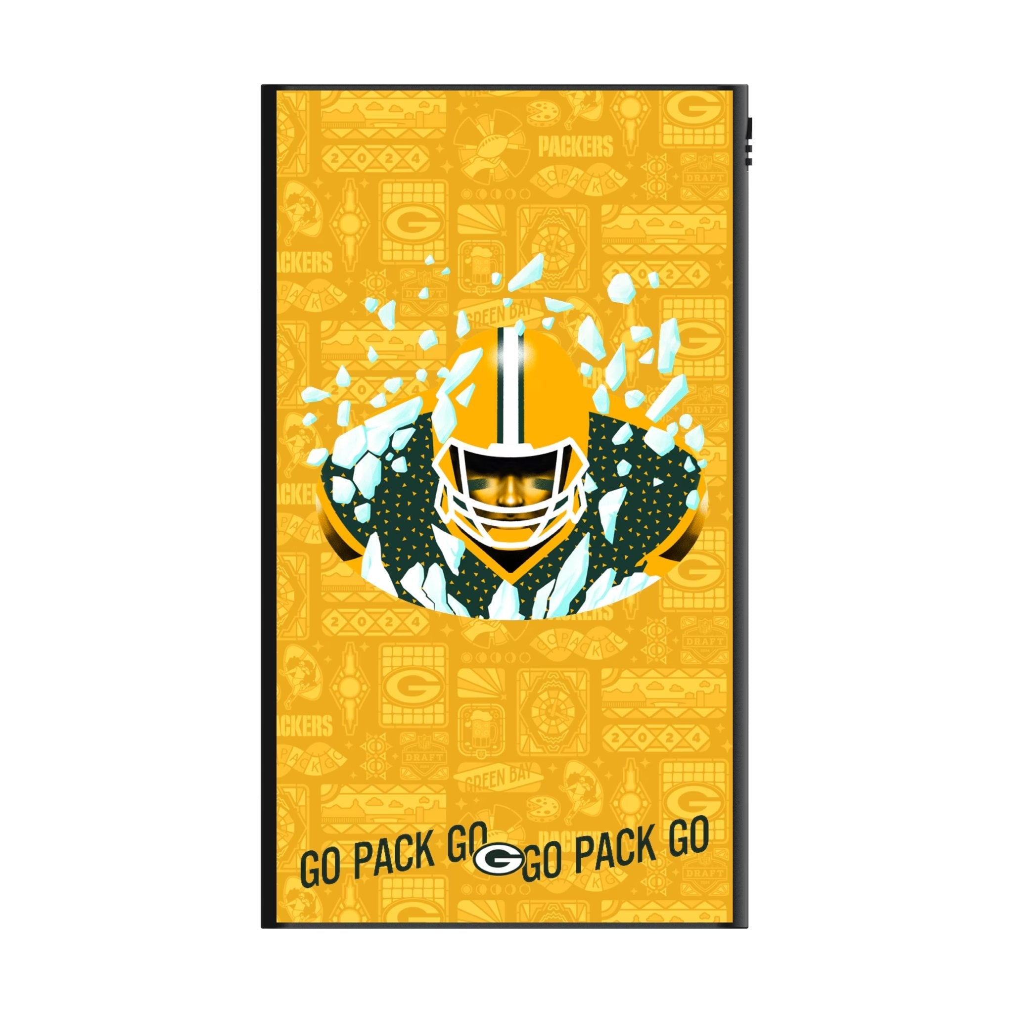 Green Bay Packers 2024 Edition 5000mAh Flat Powerbank 2