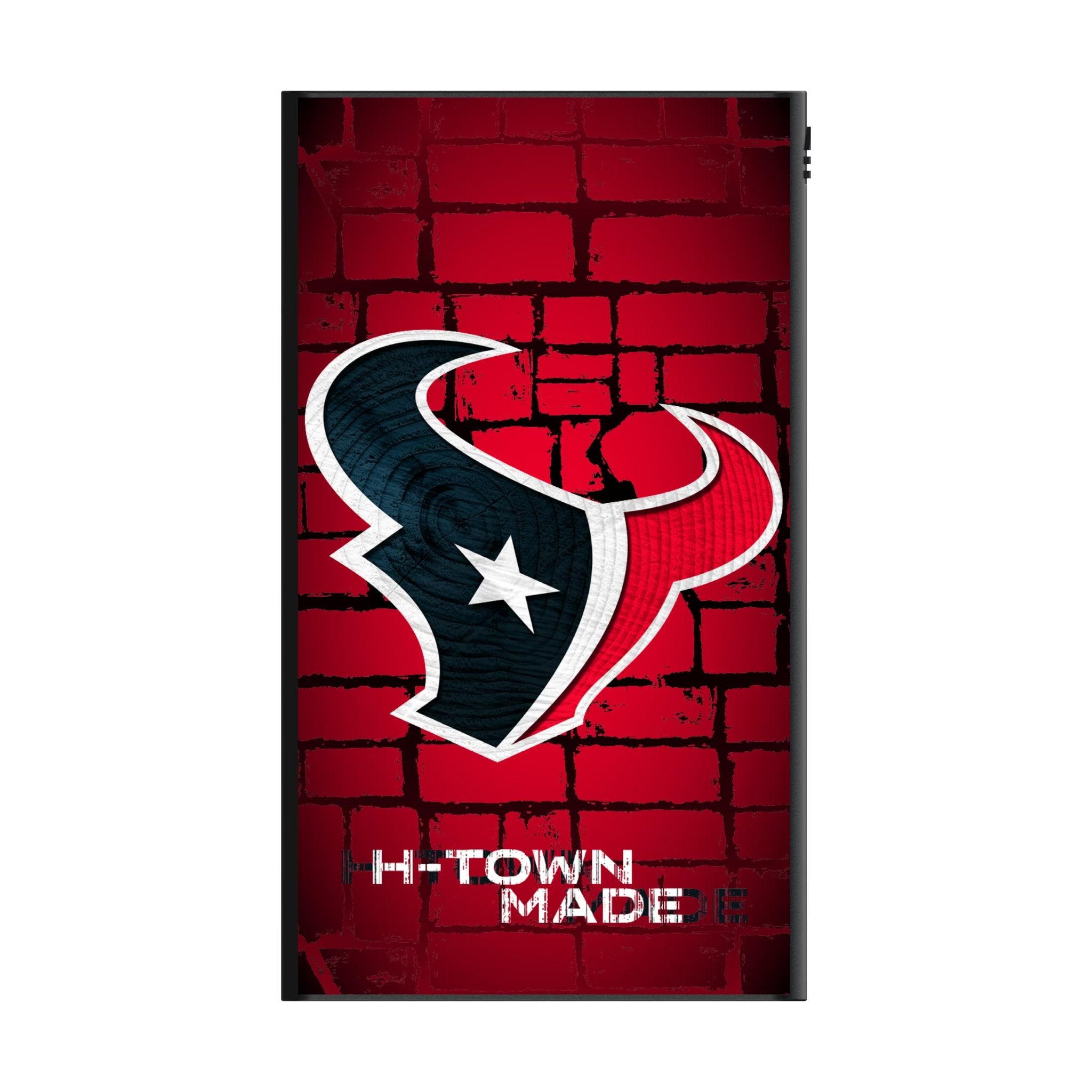 Houston Texans Brick Wall 5000mAh Flat Powerbank