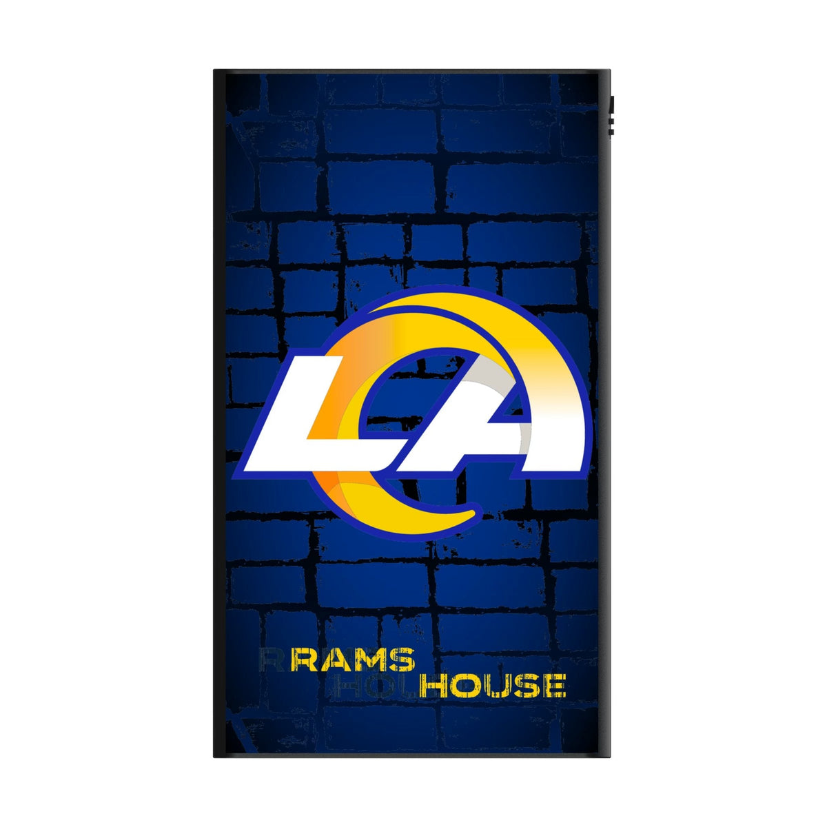 Los Angeles Rams Brick Wall 5000mAh Flat Powerbank 2