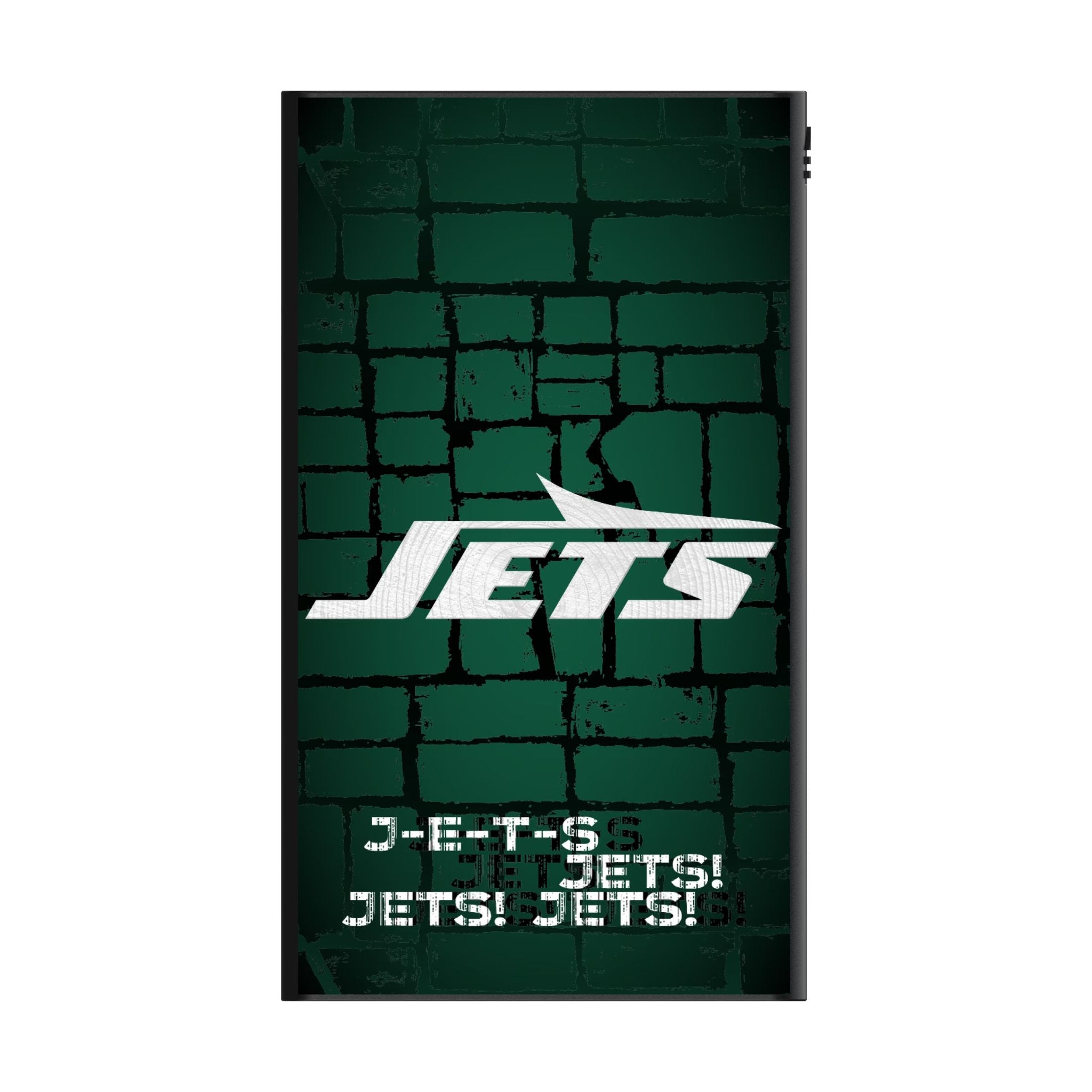 New York Jets Brick Wall 5000mAh Flat Powerbank 2
