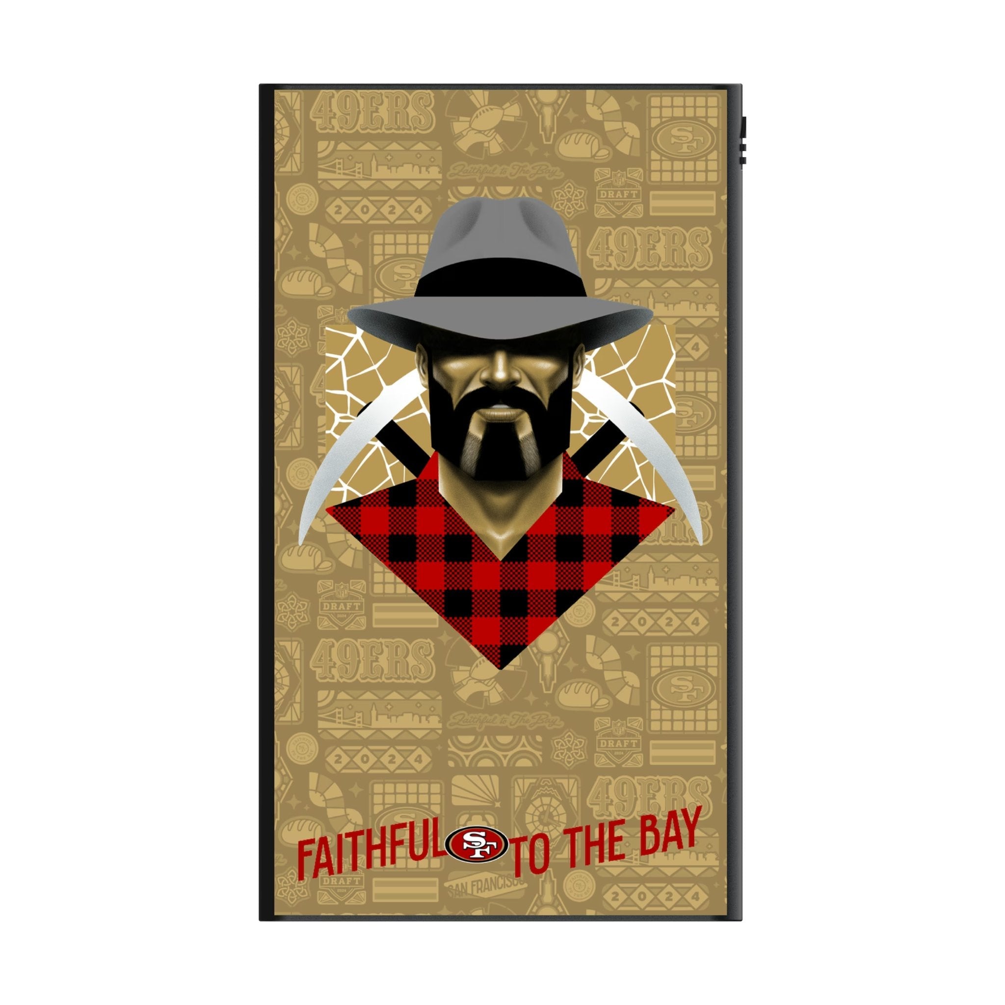 San Francisco 49ers 2024 Edition 5000mAh Flat Powerbank