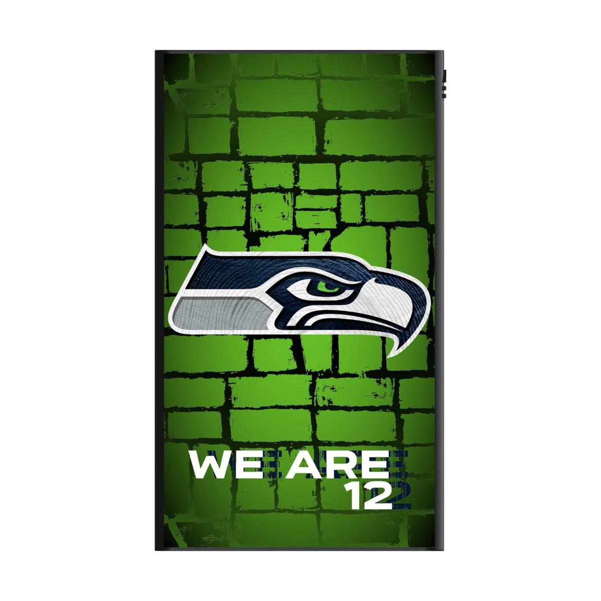 Seattle Seahawks Brick Wall 5000mAh Flat Powerbank 2