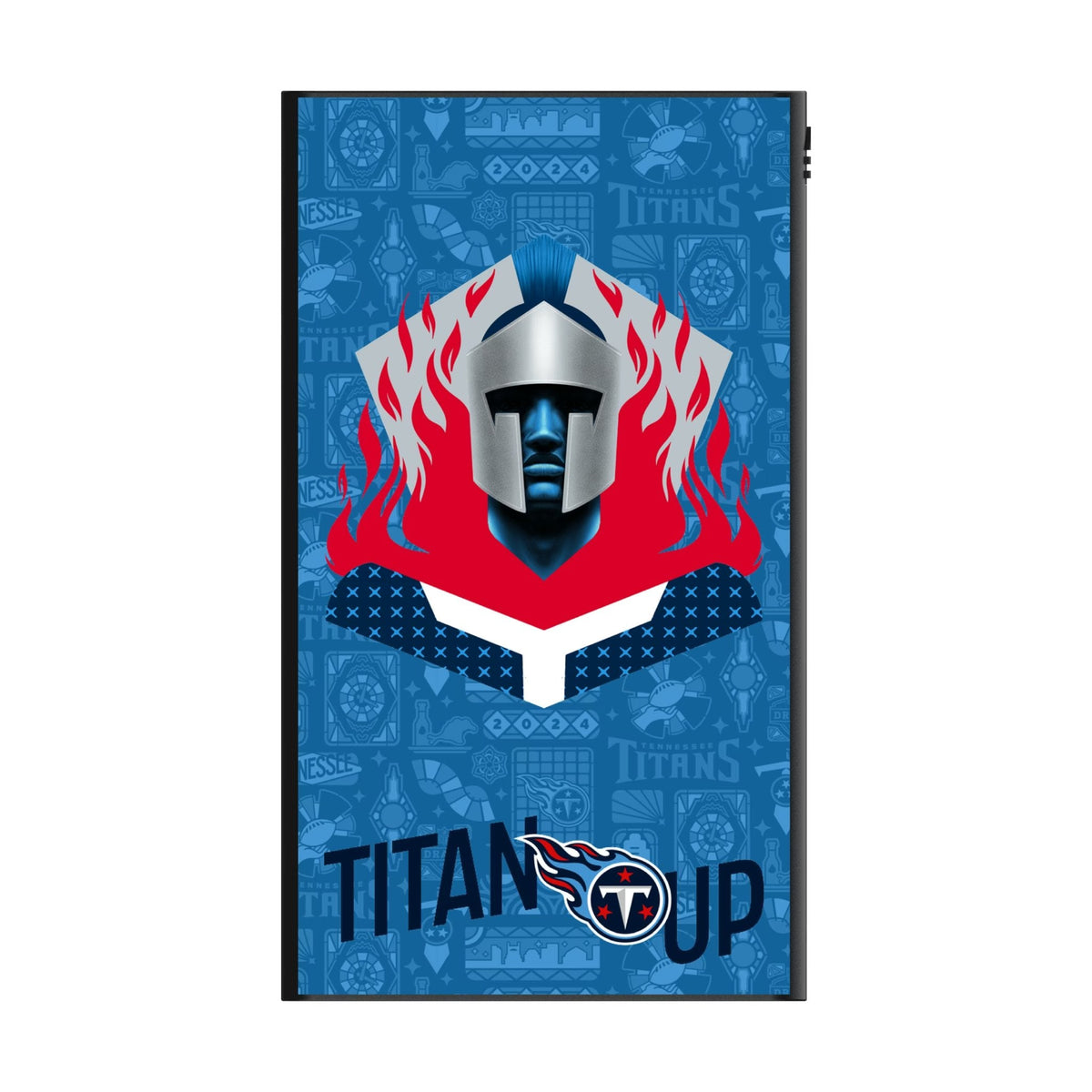 Tennessee Titans 2024 Edition 5000mAh Flat Powerbank 2