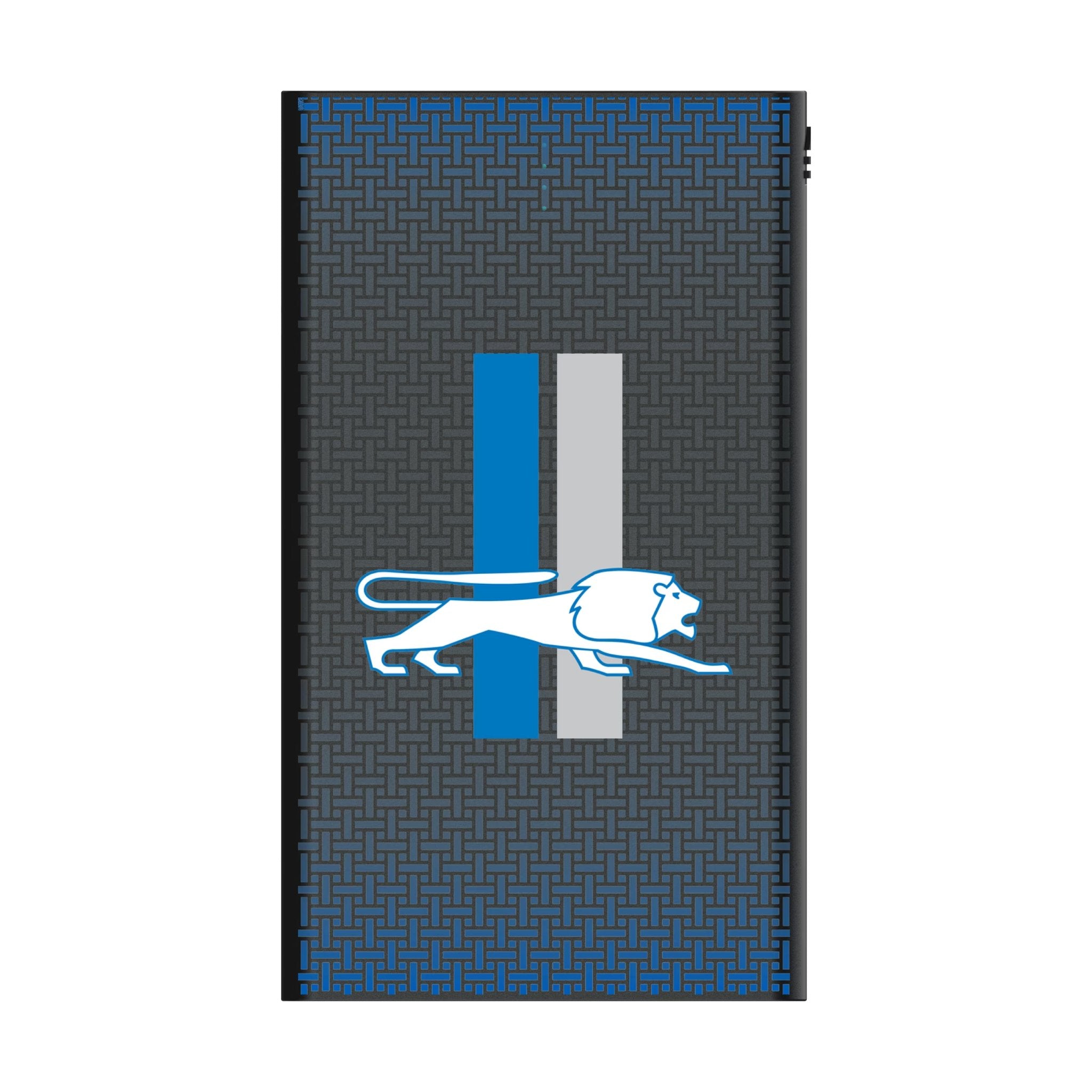 Detroit Lions Retro Linen 5000mAh Flat Powerbank 2