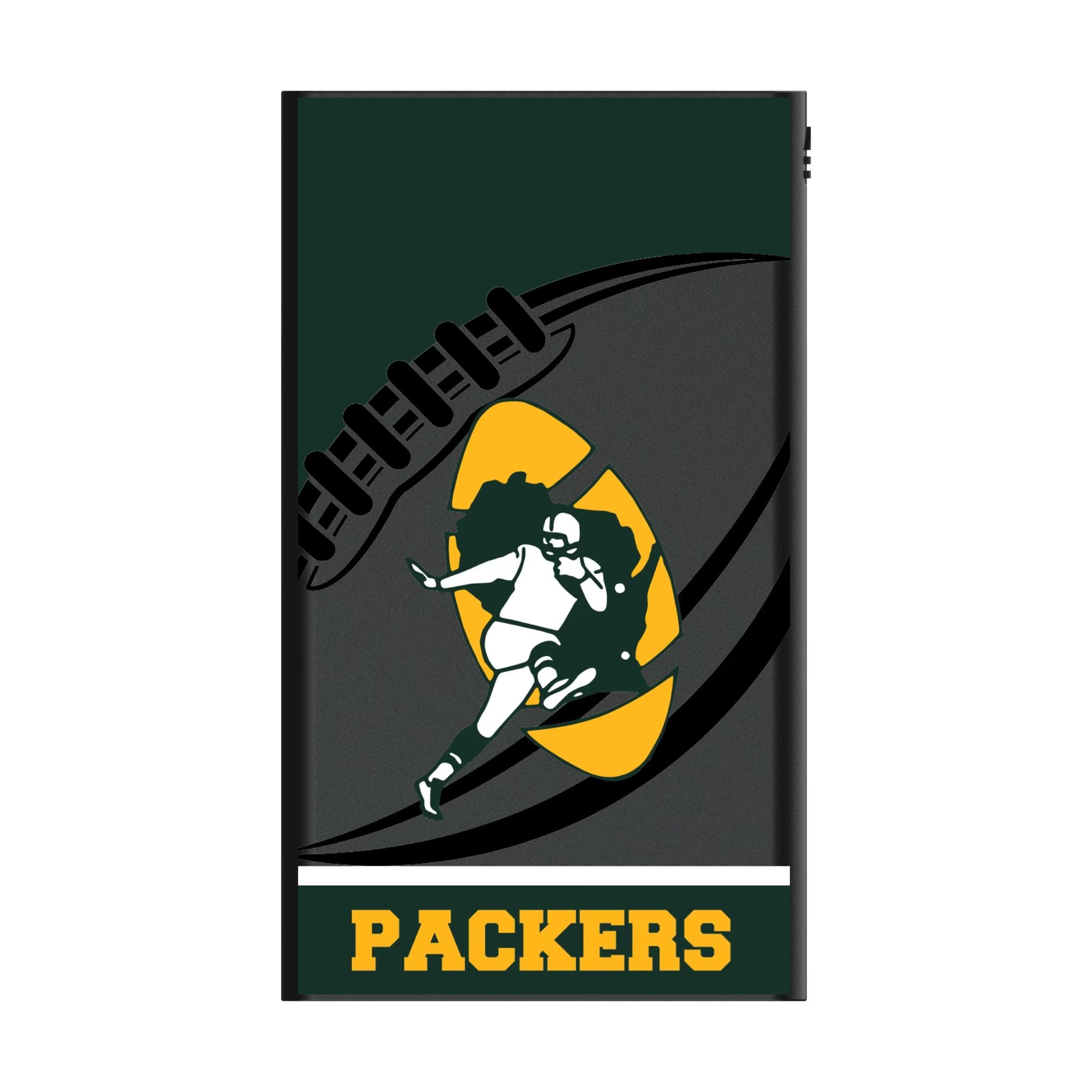 Green Bay Packers Historic Collection Passtime 5000mAh Flat Powerbank