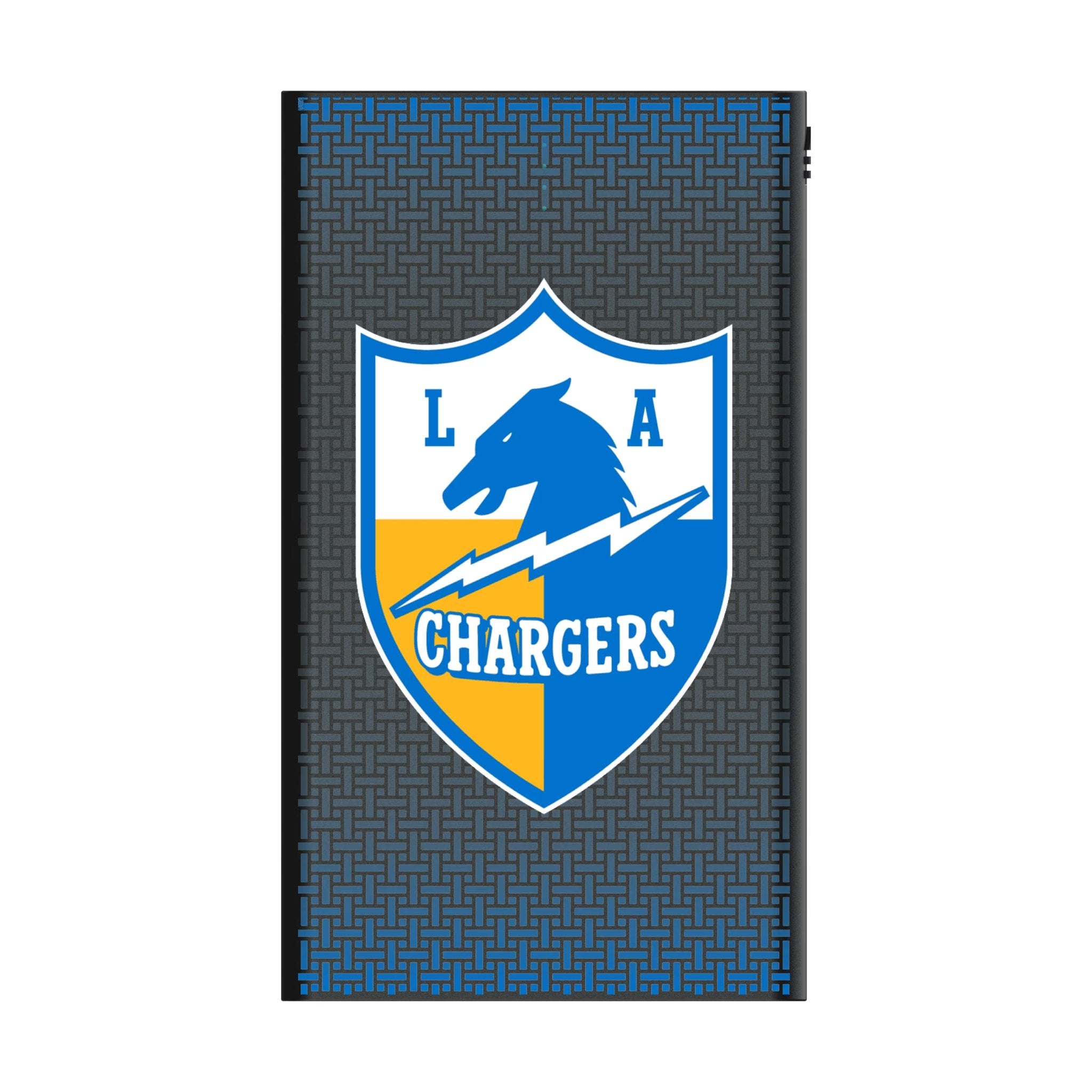 Los Angeles Chargers Historic Collection Linen 5000mAh Flat Powerbank 2